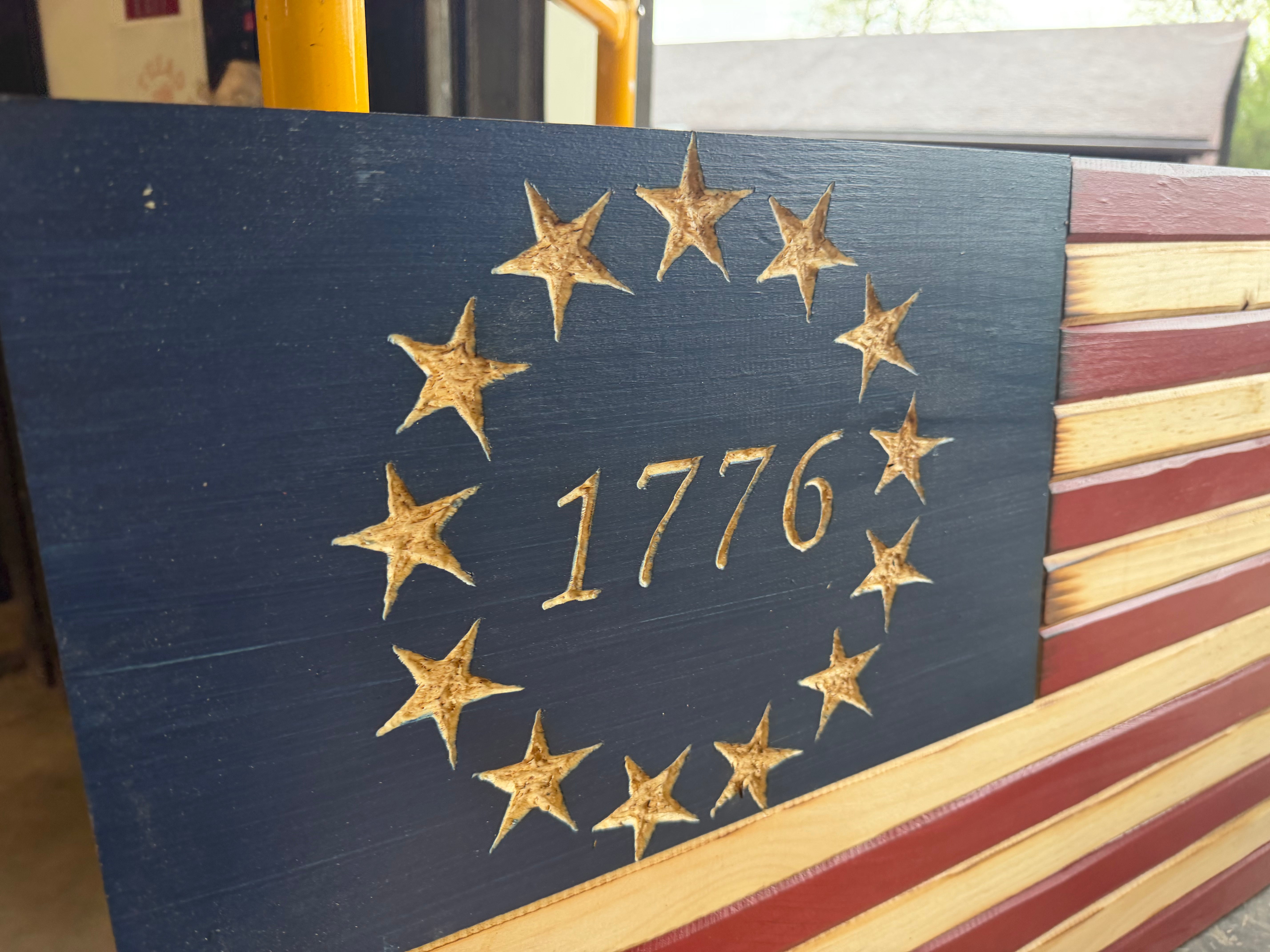 Medium 38x19 1776 // Imperfections and or Damage See image for details / read description EXPEDITE 893