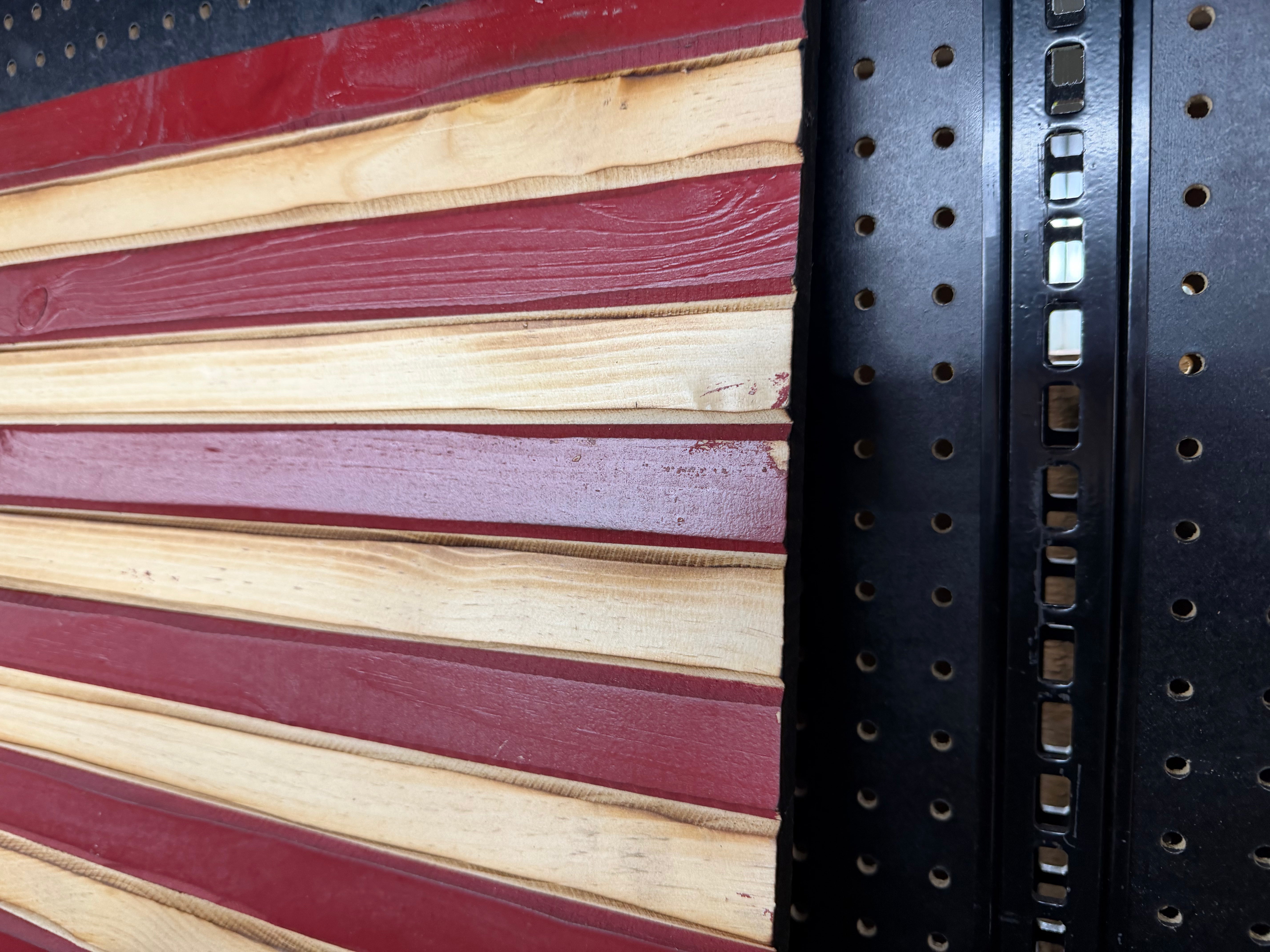 Medium 38x19 Old Glory // Imperfections and or Damage See image for details / read description EXPEDITE 263