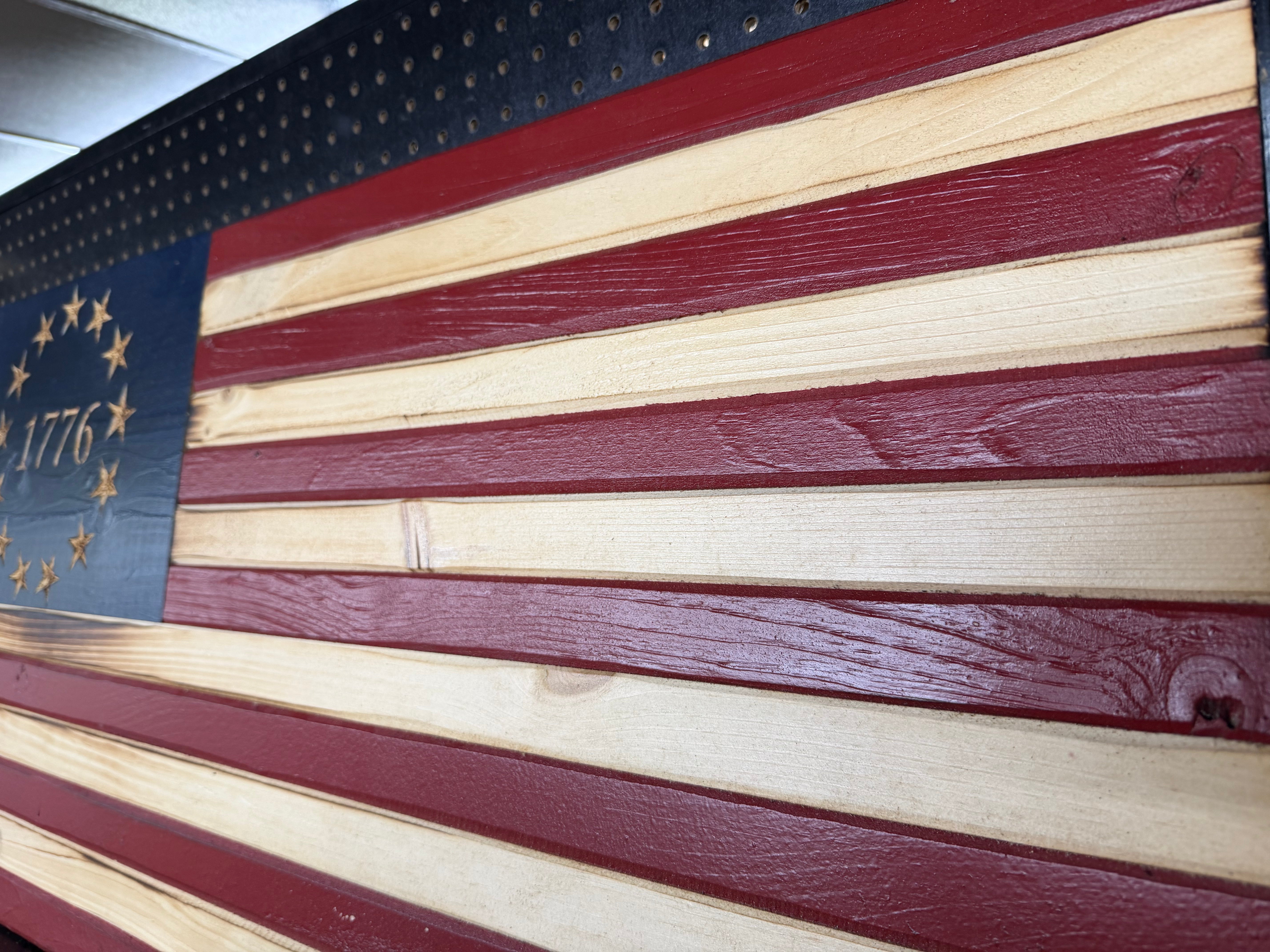 Medium 38x19 1776 // Imperfections and or Damage See image for details / read description EXPEDITE 421