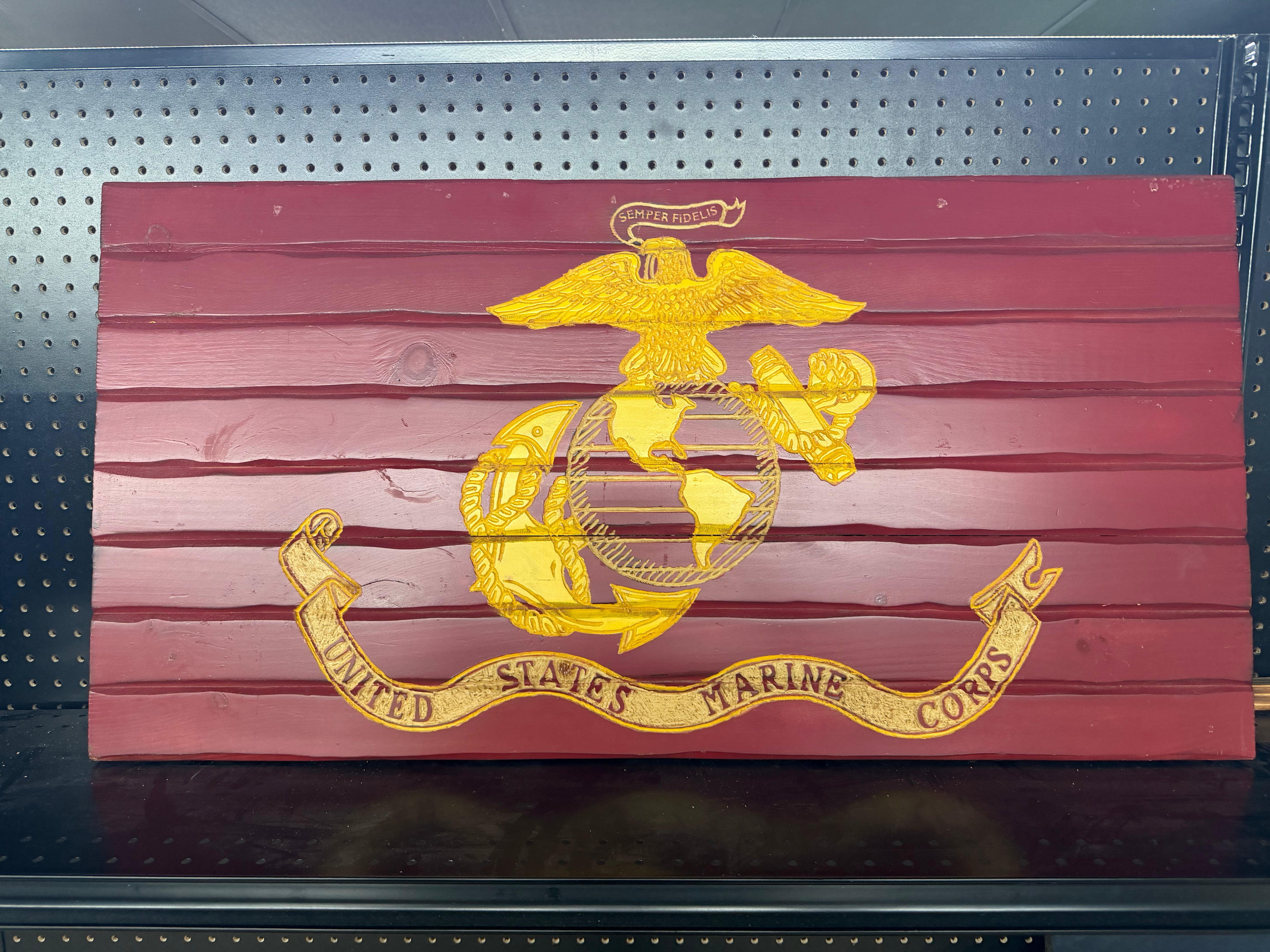 Medium 38x19 Marine // Imperfections and or Damage See image for details / read description EXPEDITE 453