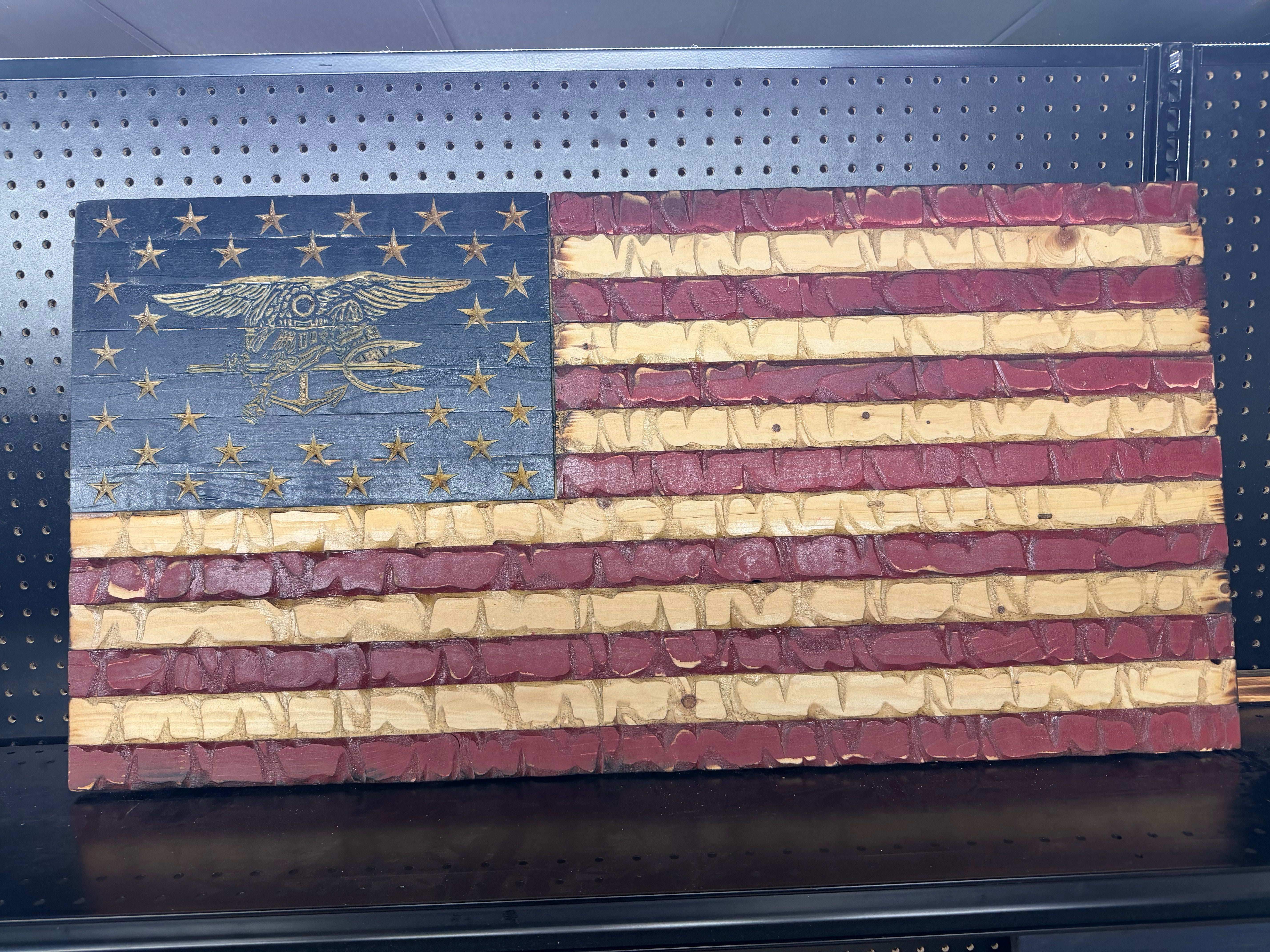 Medium 38x19 Navy Seal Rustic Glory // Imperfections and or Damage See image for details / read description EXPEDITE 621
