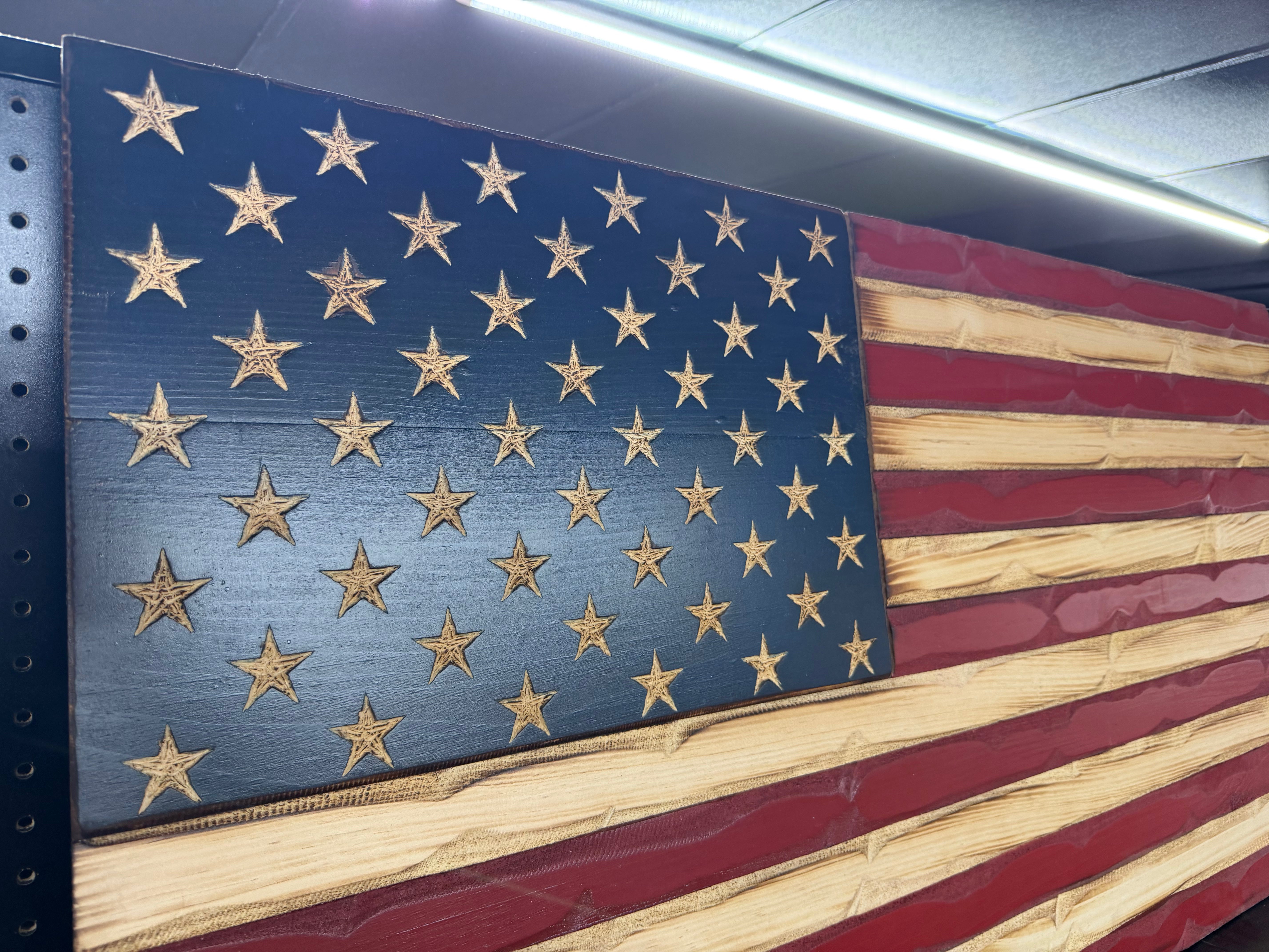 Large 46"x24" Rustic Glory // Imperfections and or Damage See image for details / read description EXPEDITE 8231