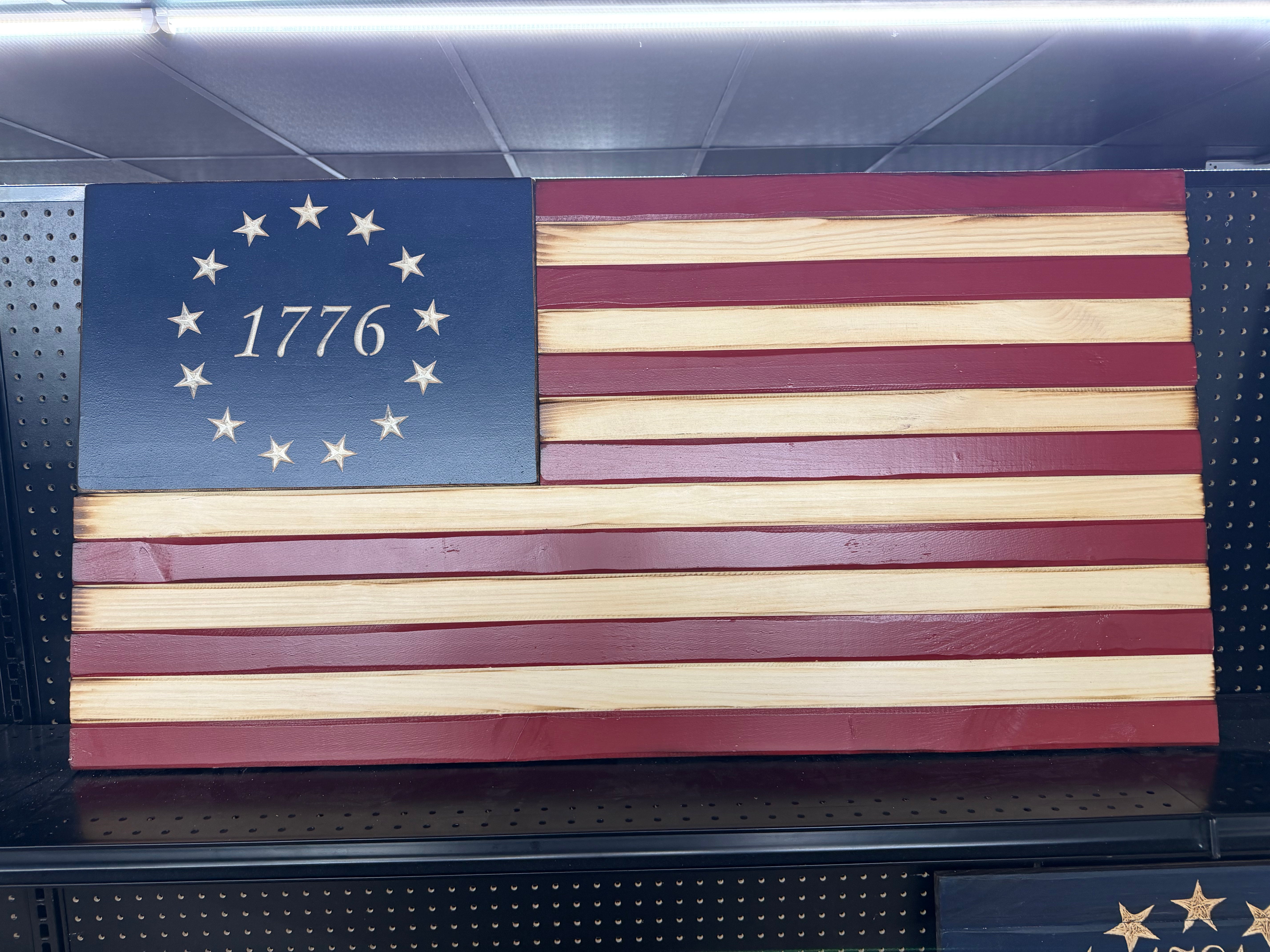 Large 46"x24" 1776 // Imperfections and or Damage See image for details / read description EXPEDITE 121