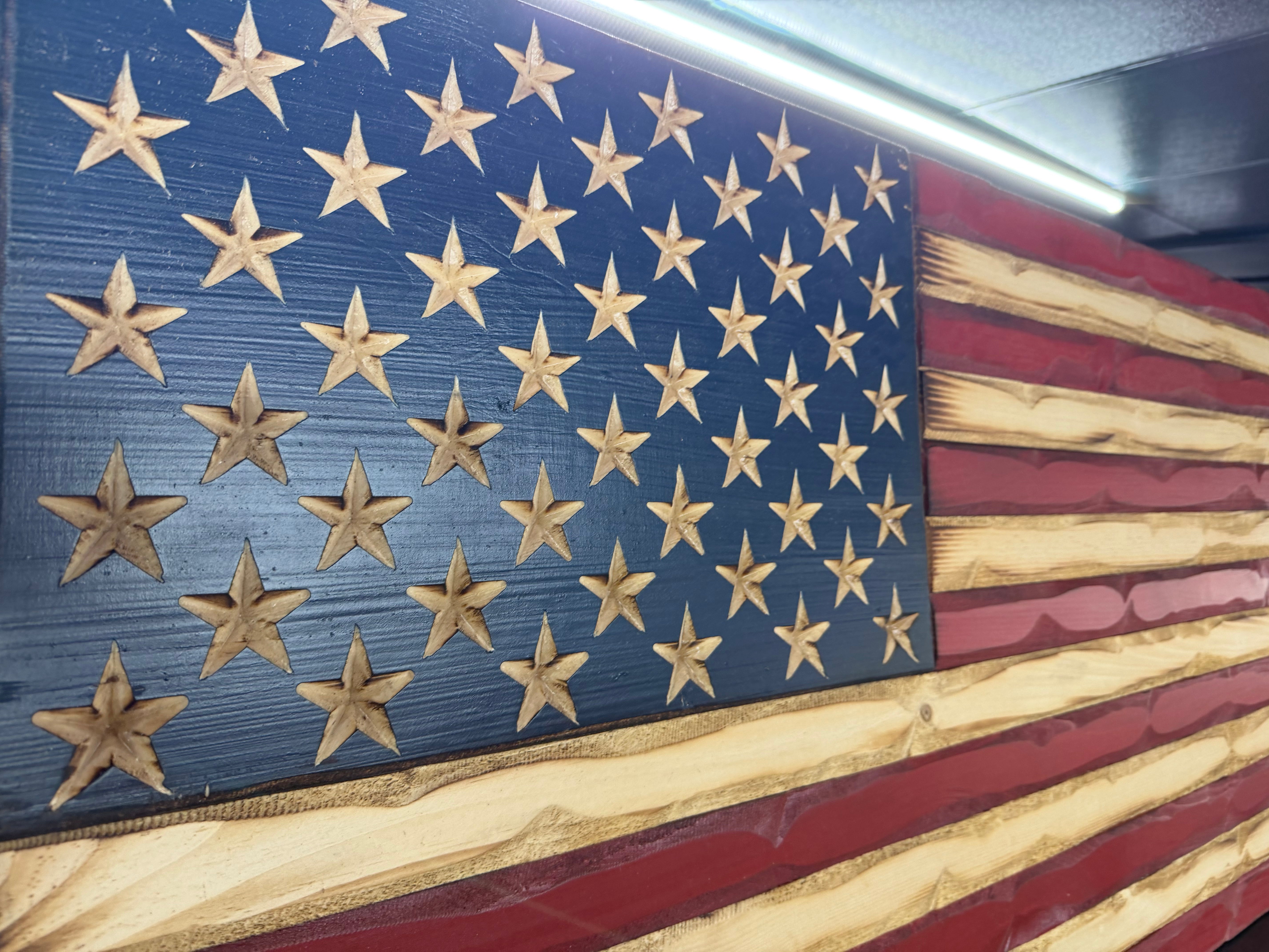 Large 46"x24" Rustic Glory // Imperfections and or Damage See image for details / read description EXPEDITE 721