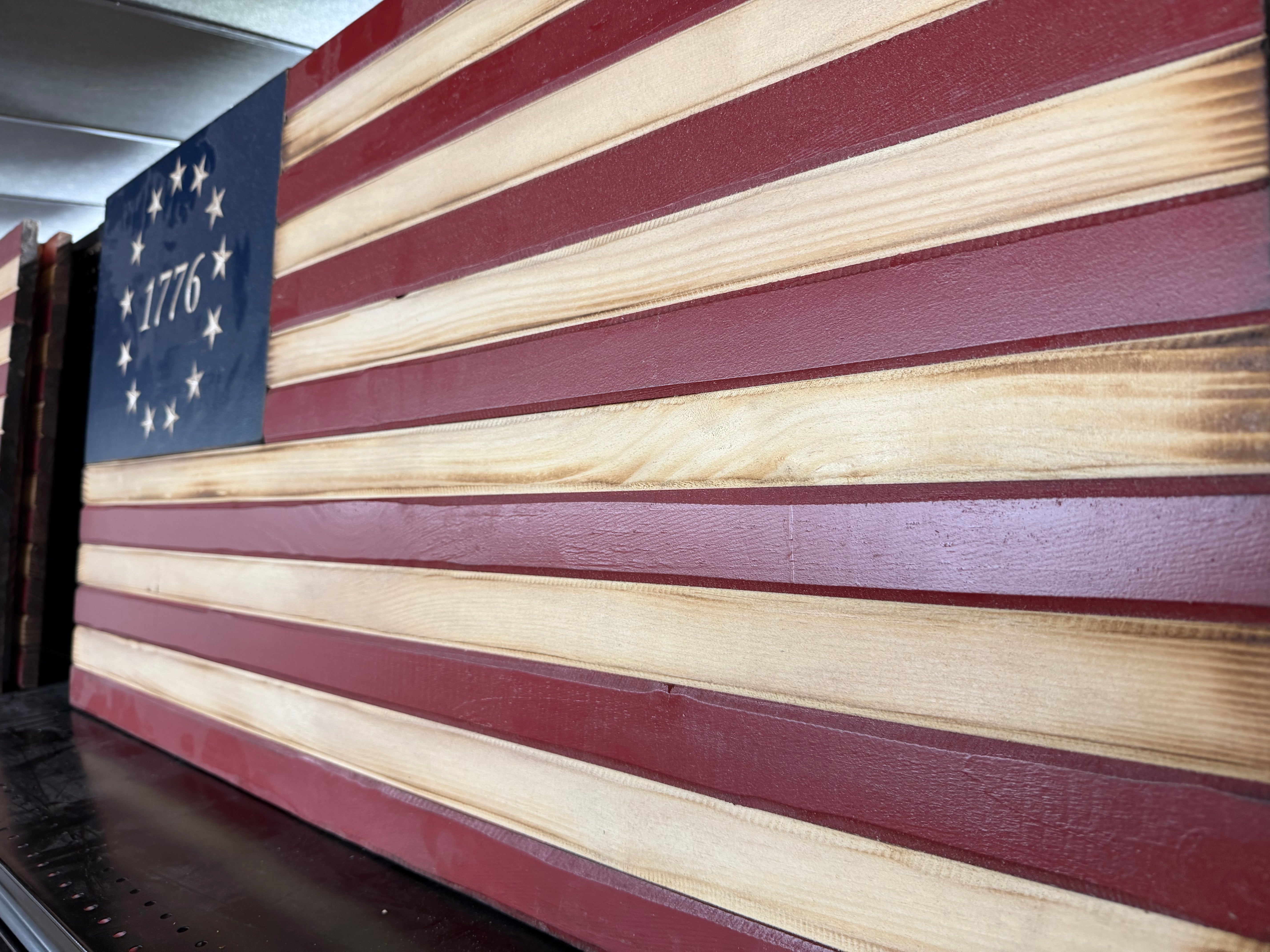 Large 46"x24" 1776 // Imperfections and or Damage See image for details / read description EXPEDITE 232