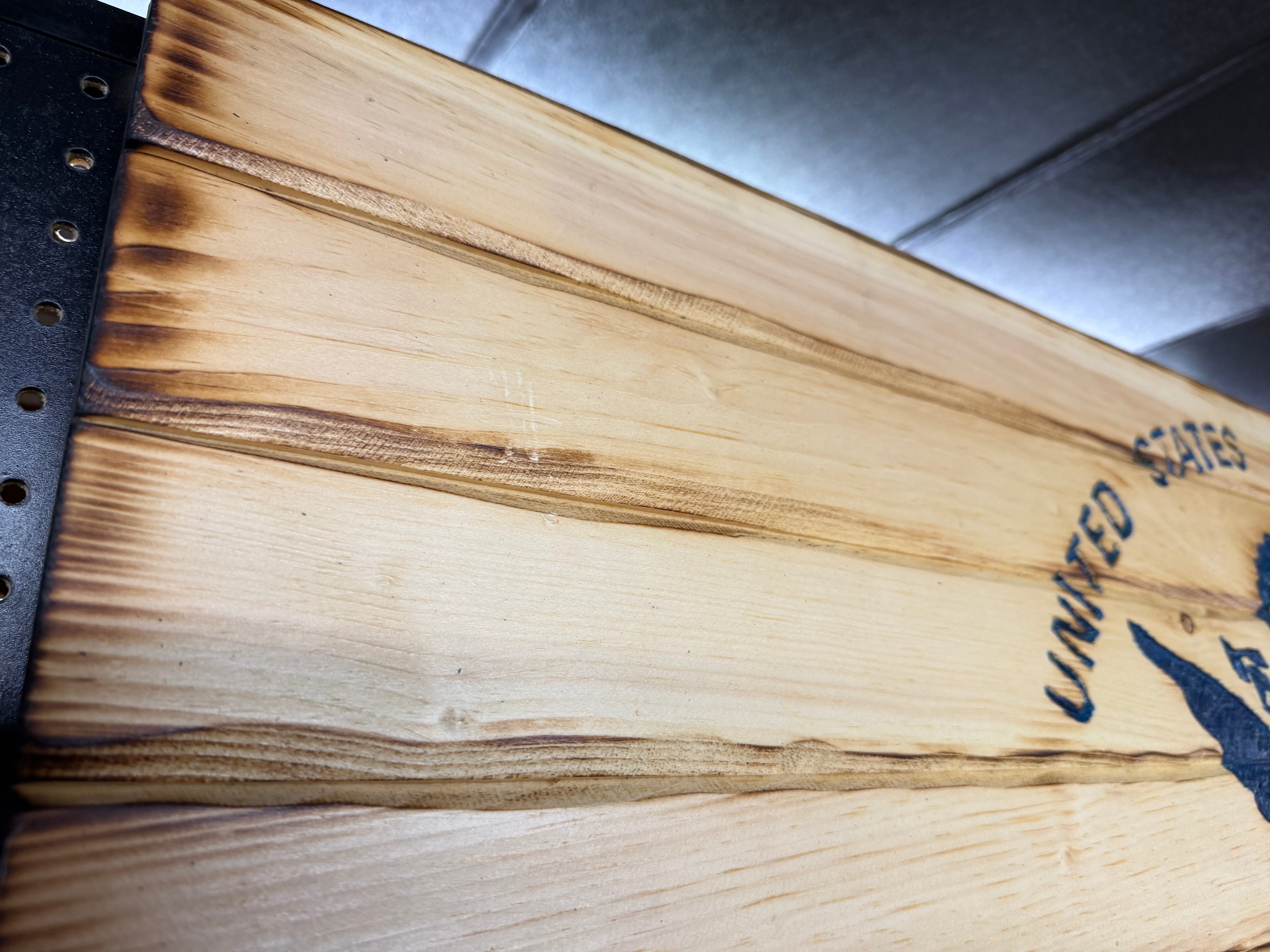Large 46"x24" Coast Guard // Imperfections and or Damage See image for details / read description EXPEDITE 131
