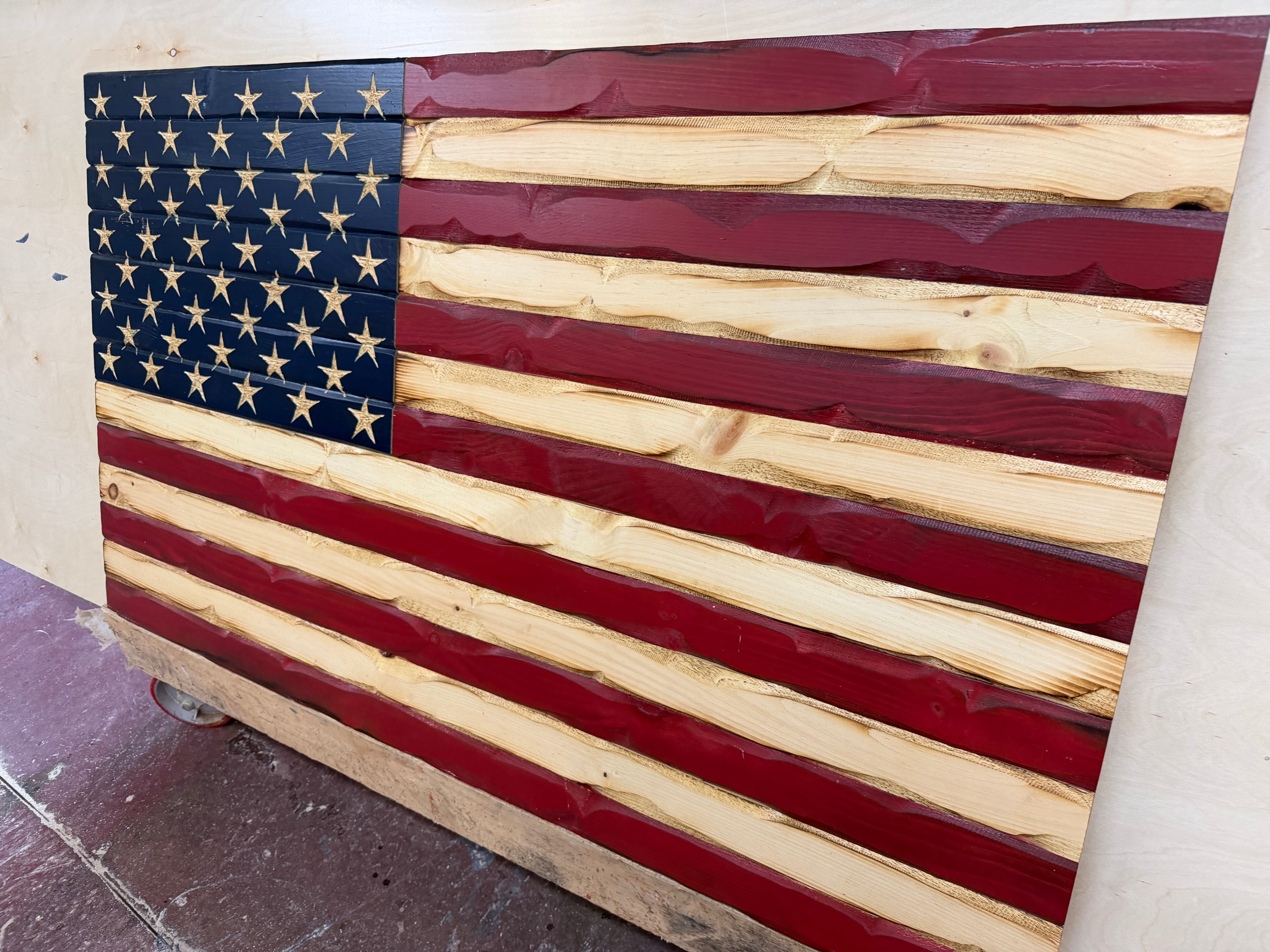 Colossal 55"x32" Rustic Glory // Imperfections and or Damage See image for details / read description EXPEDITE 892