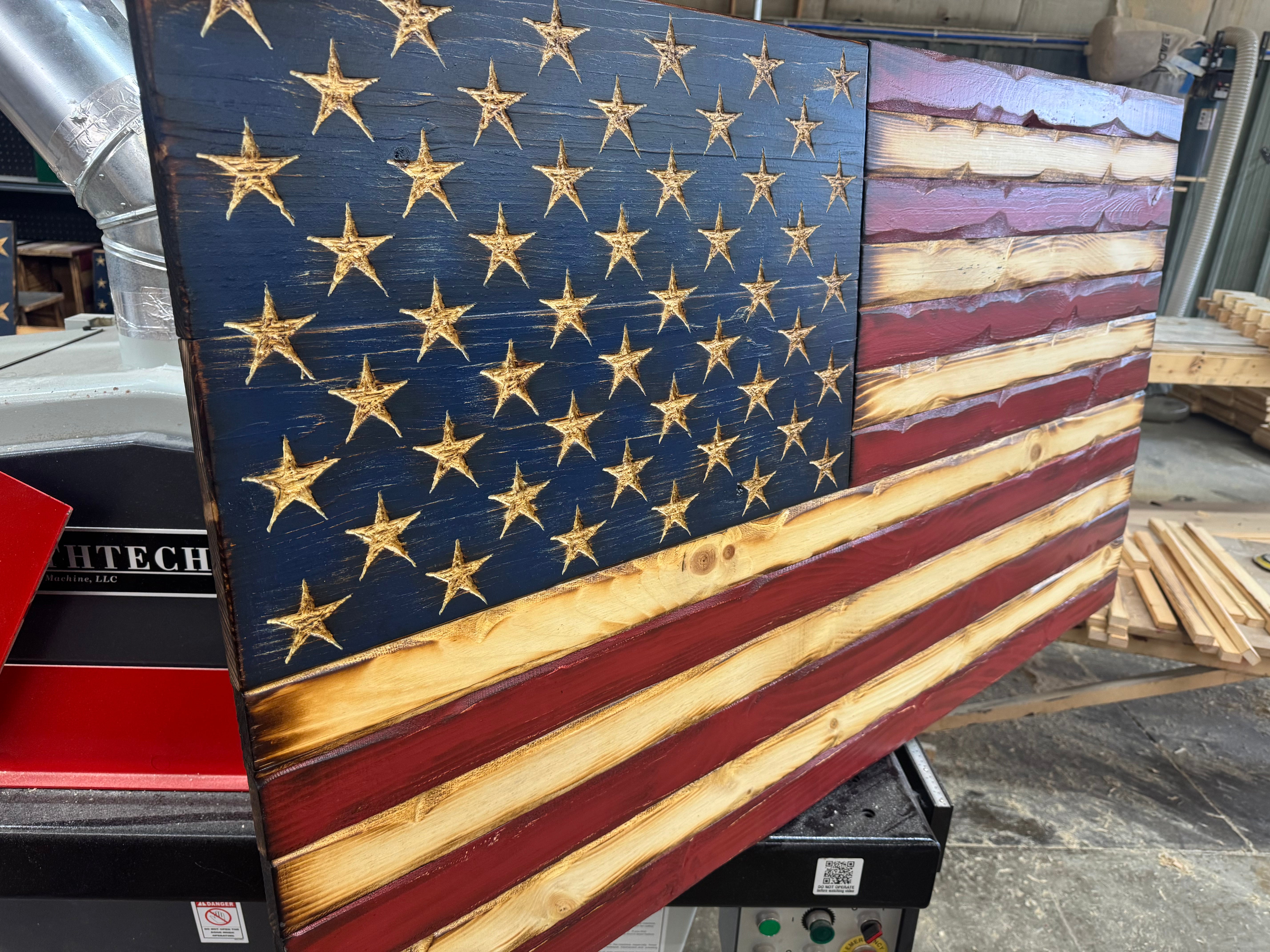 Colossal 56x32 Weathered Rustic Glory // Read description EXPEDITE 7838