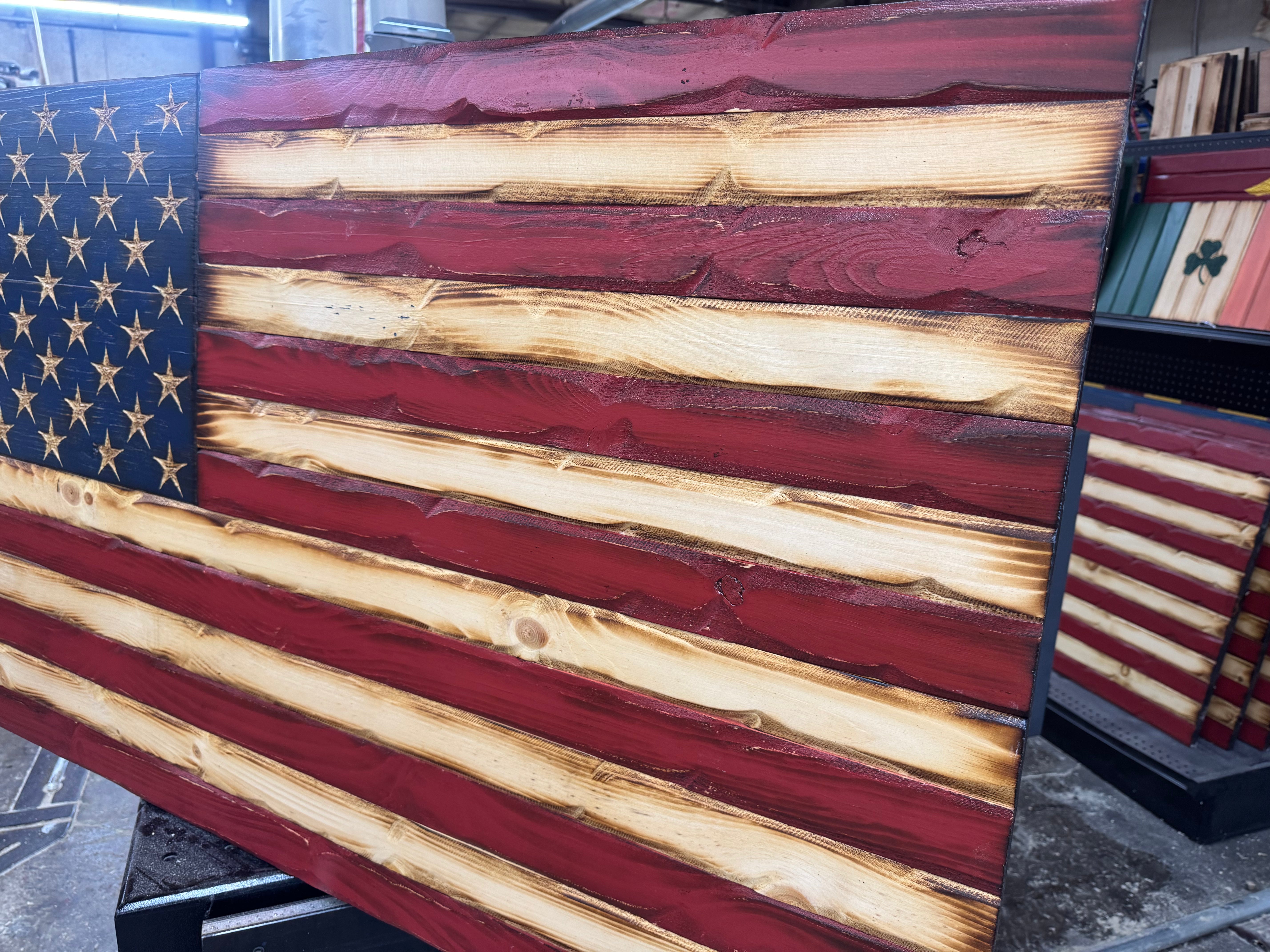 Colossal 56x32 Weathered Rustic Glory // Read description EXPEDITE 7838