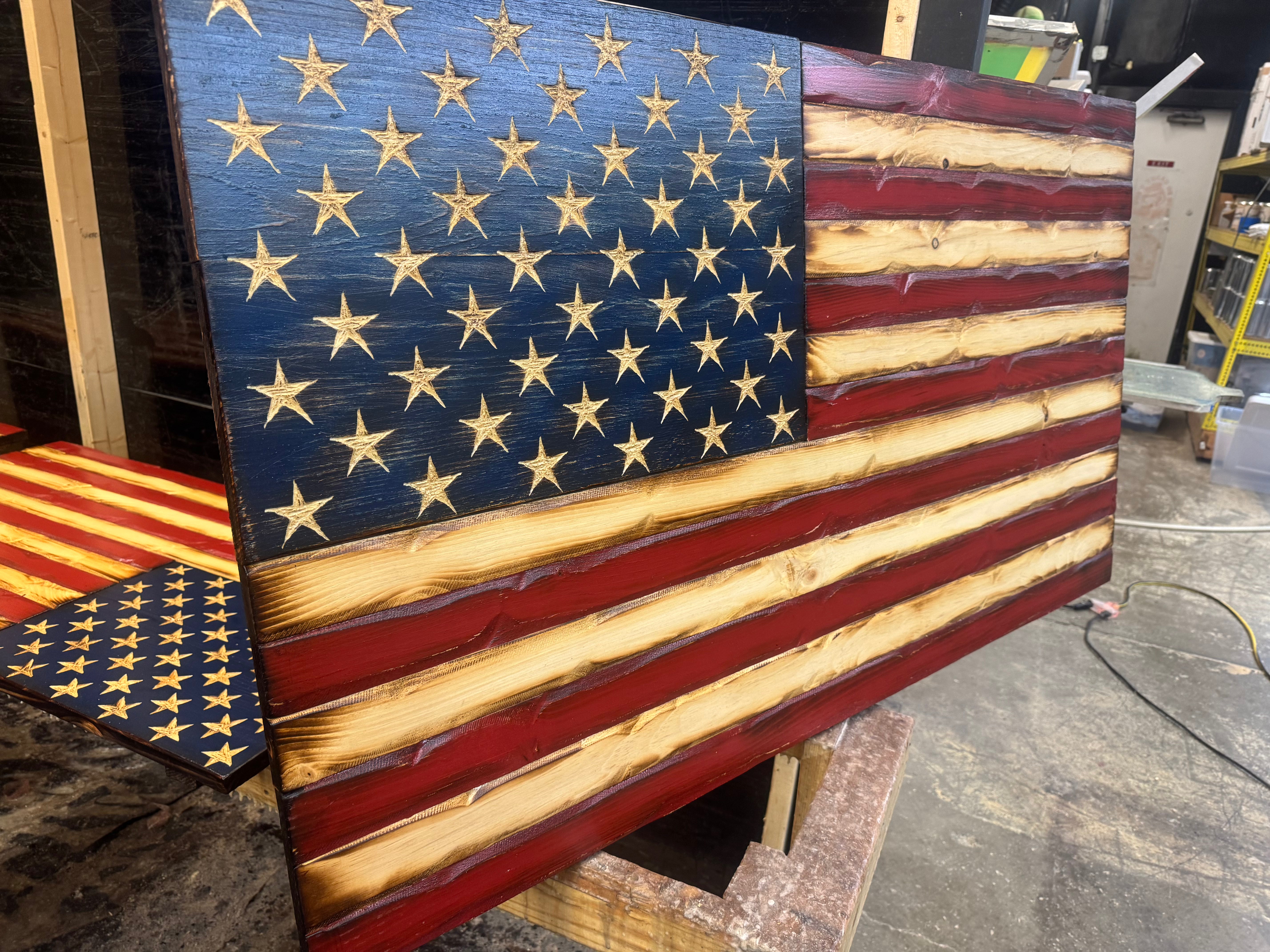 Colossal 56x32 Weathered Rustic Glory // Read description EXPEDITE 7844