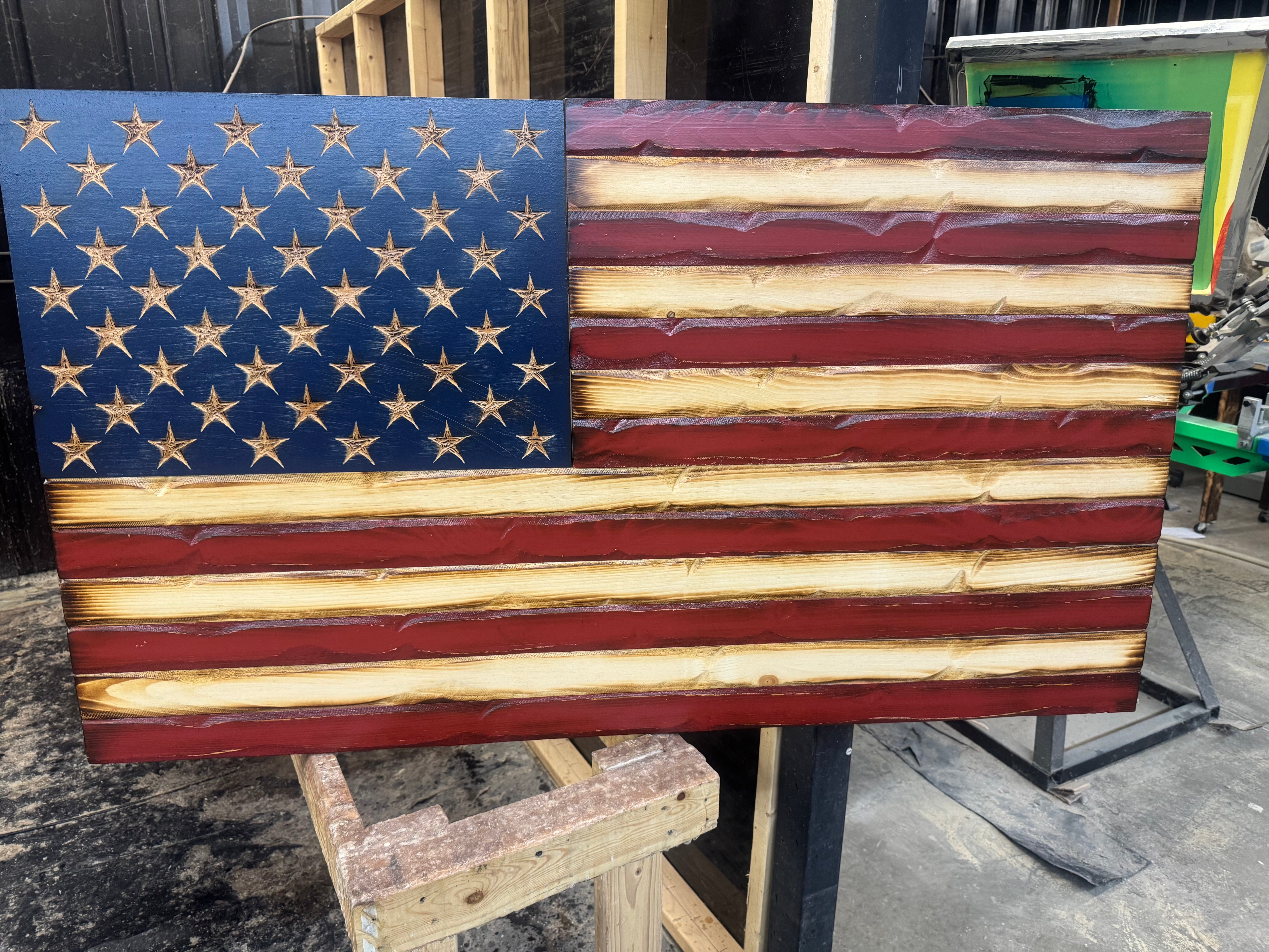 Colossal 56x32 Weathered Rustic Glory // Read description EXPEDITE 7845