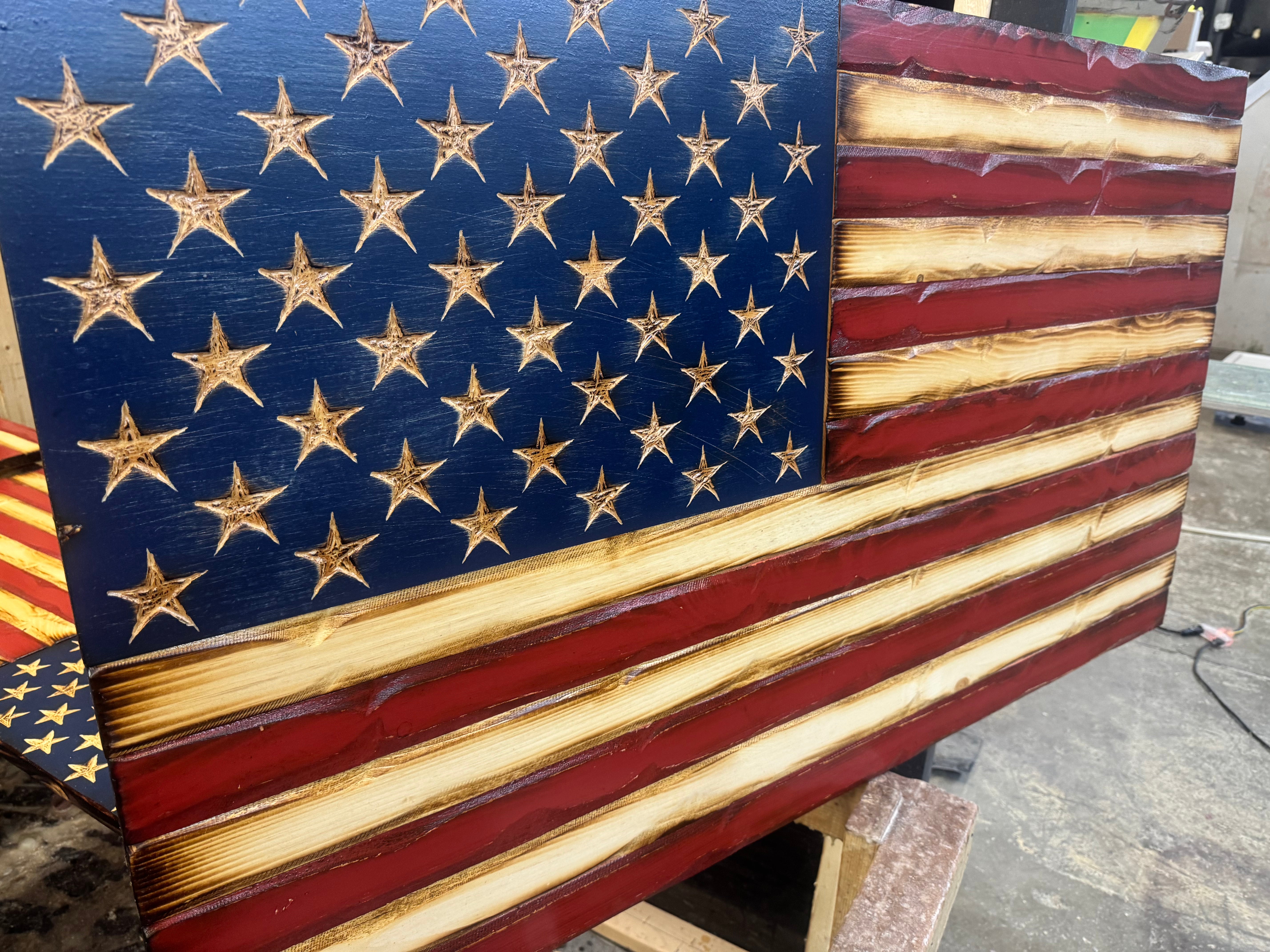 Colossal 56x32 Weathered Rustic Glory // Read description EXPEDITE 7845