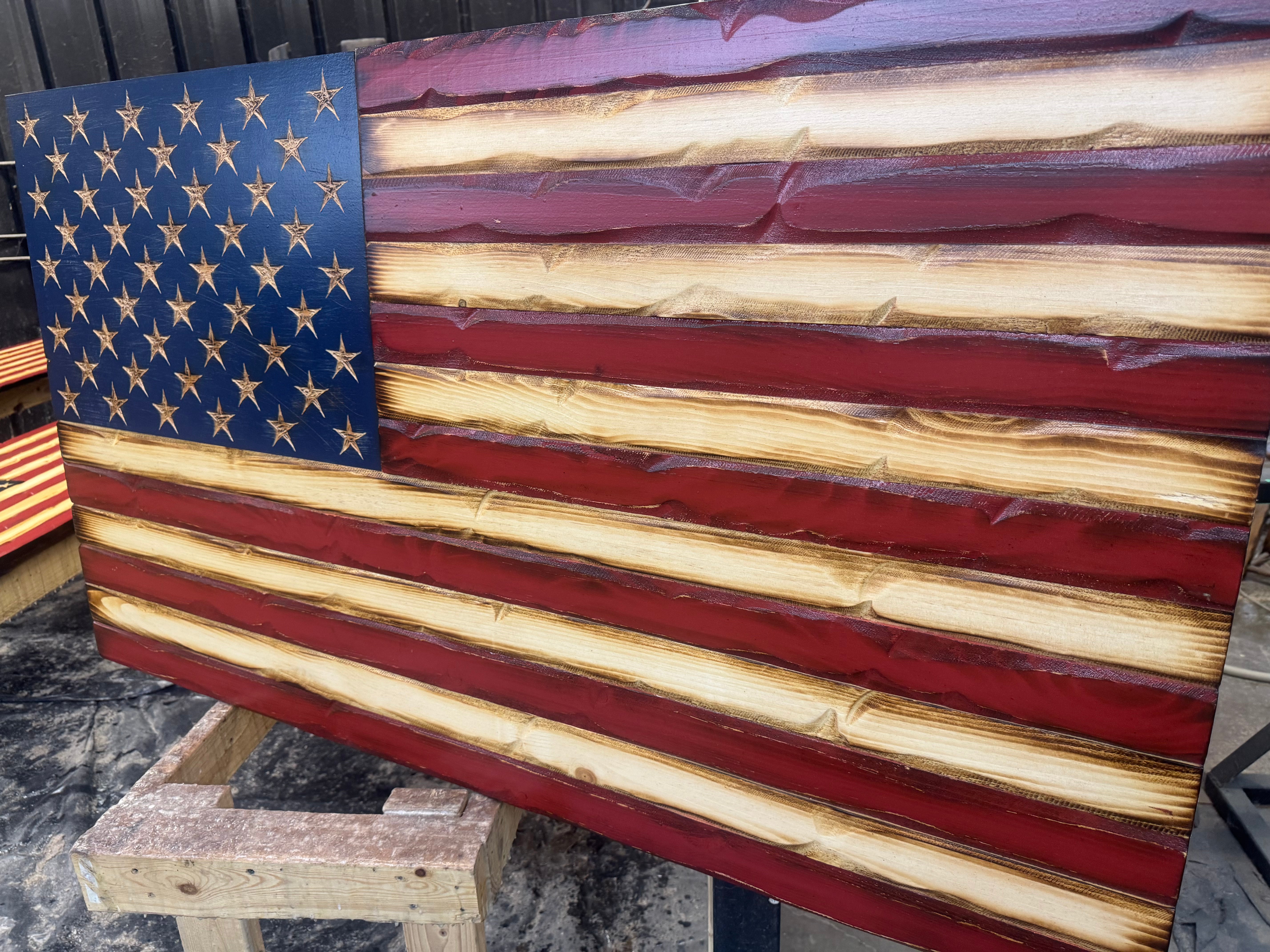 Colossal 56x32 Weathered Rustic Glory // Read description EXPEDITE 7845