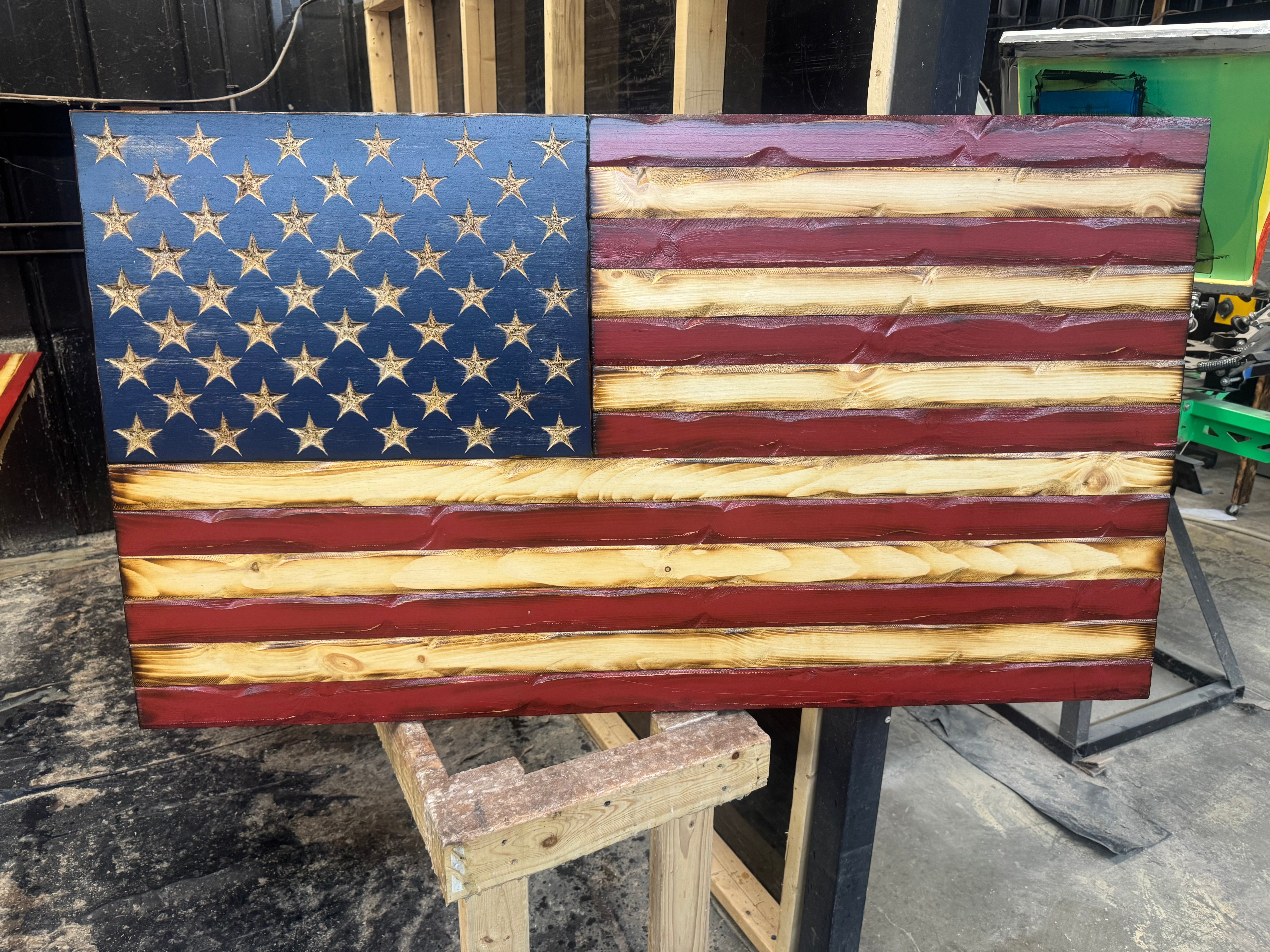 Colossal 56x32 Weathered Rustic Glory // Read description EXPEDITE 7846