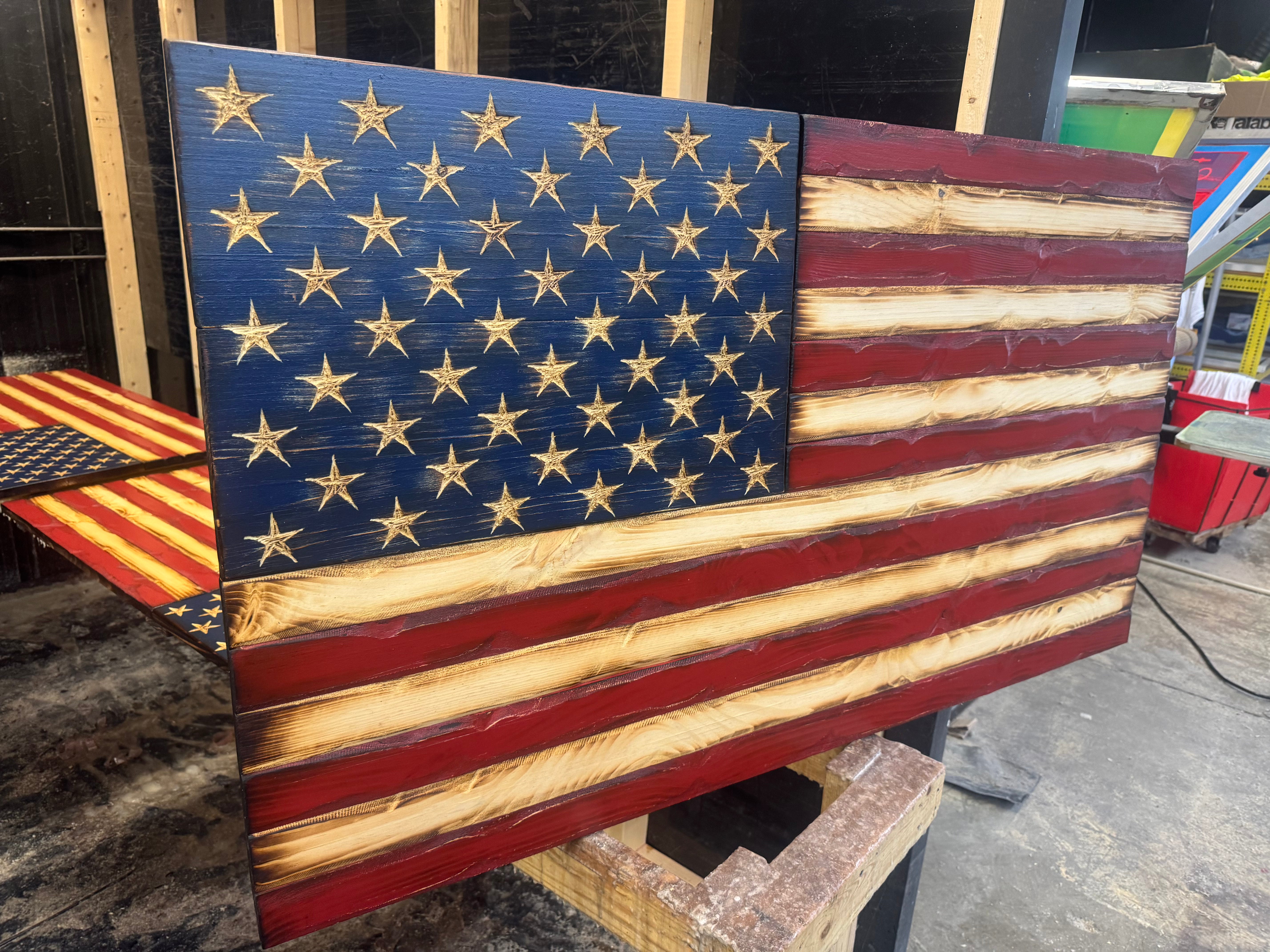 Colossal 56x32 Weathered Rustic Glory // Read description EXPEDITE 7858