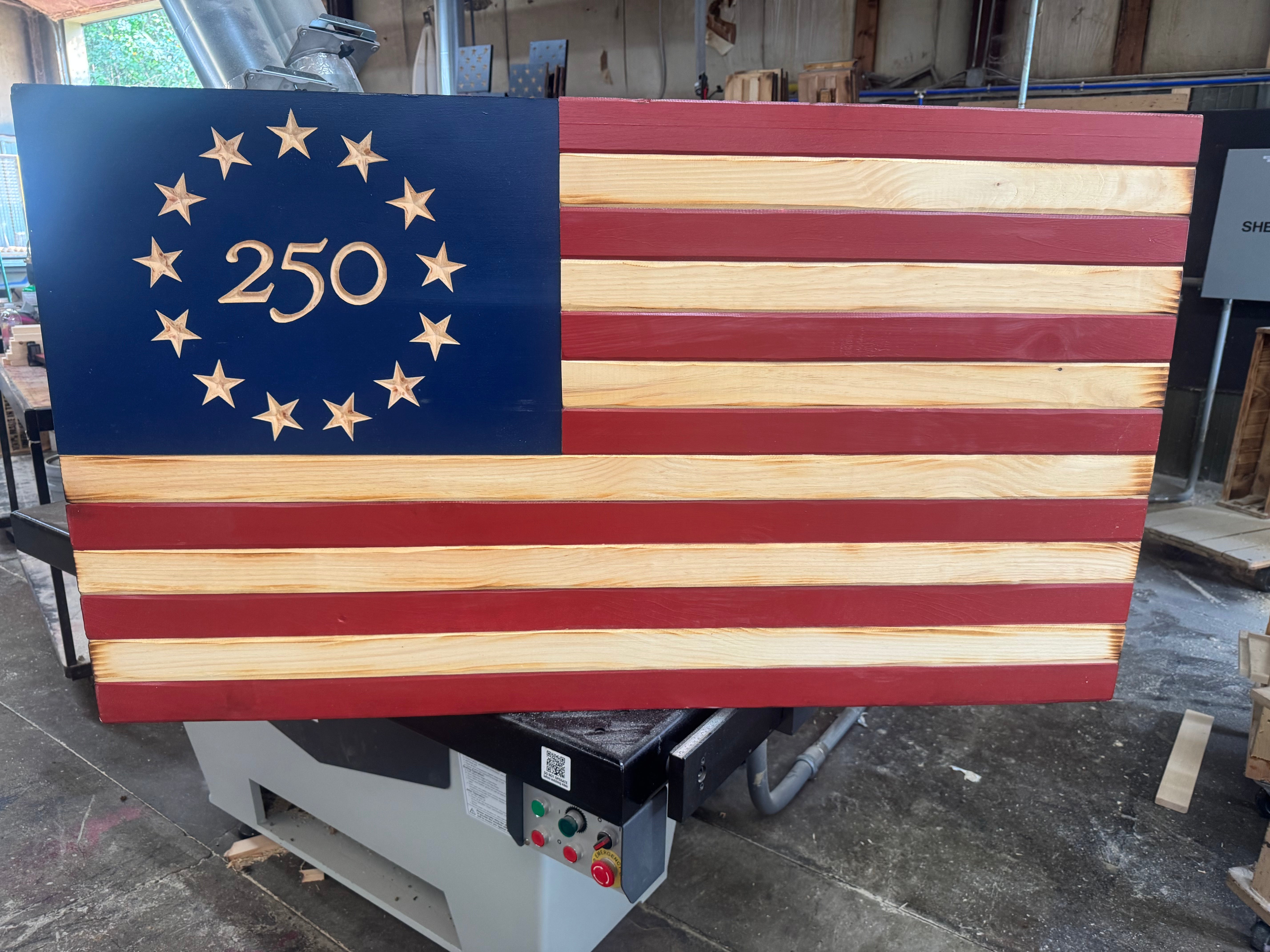 Colossal 56x32 250th Anniversary // Read description EXPEDITE 7874
