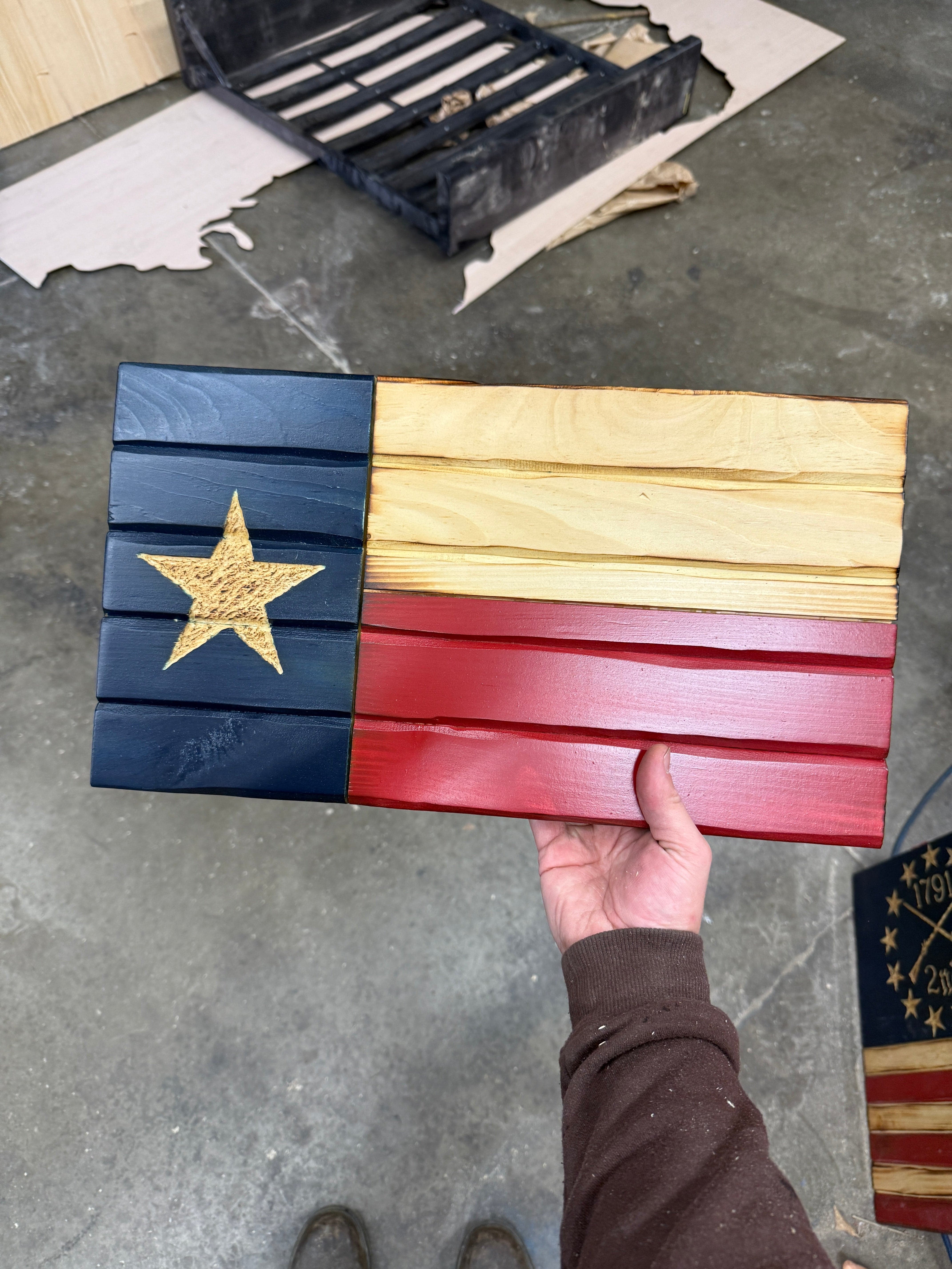 Small 18"x10" Texas Flag
