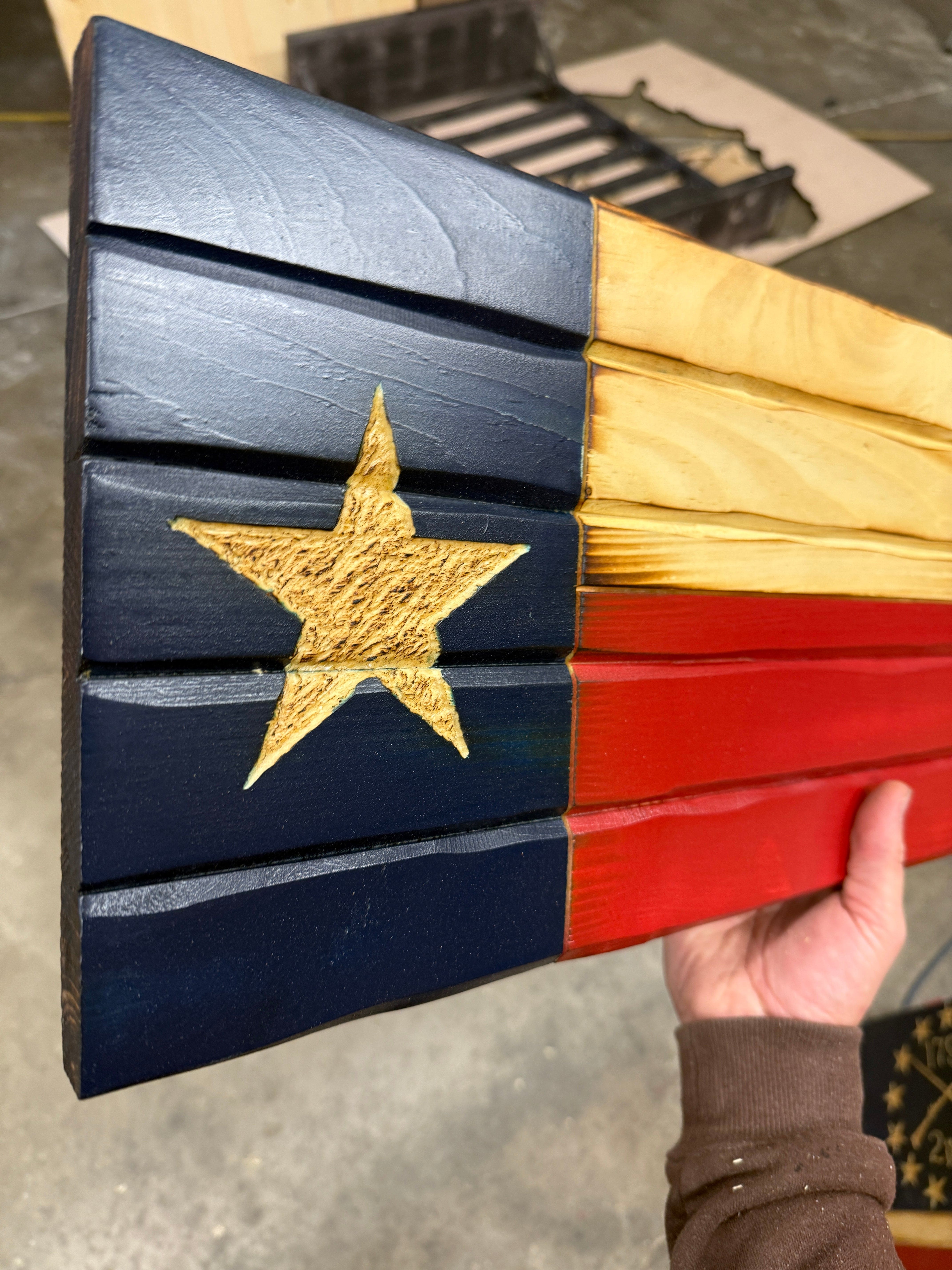 Small 18"x10" Texas Flag