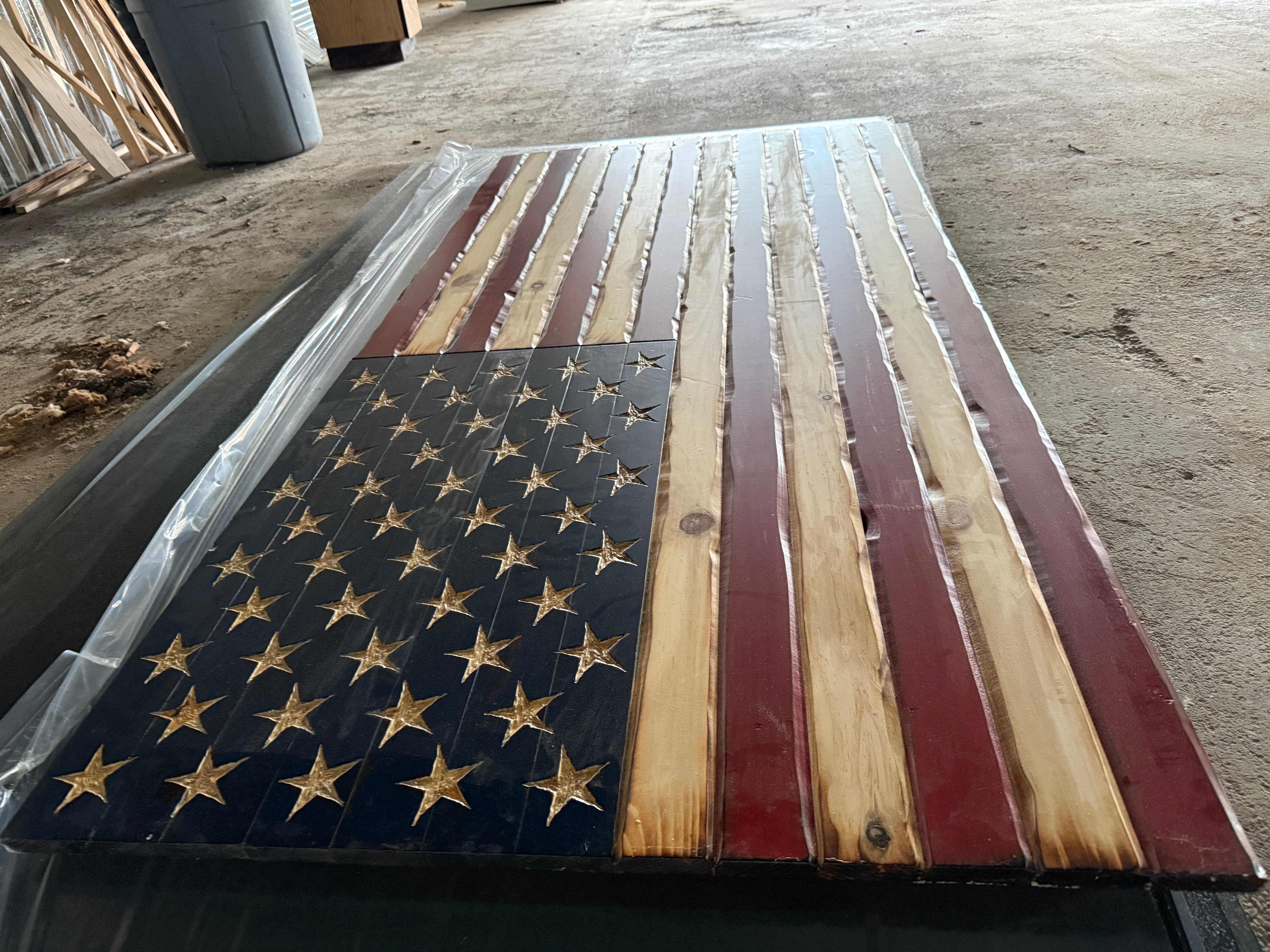 76"x38" Old Glory (UPS FREIGHT INCLUDED)