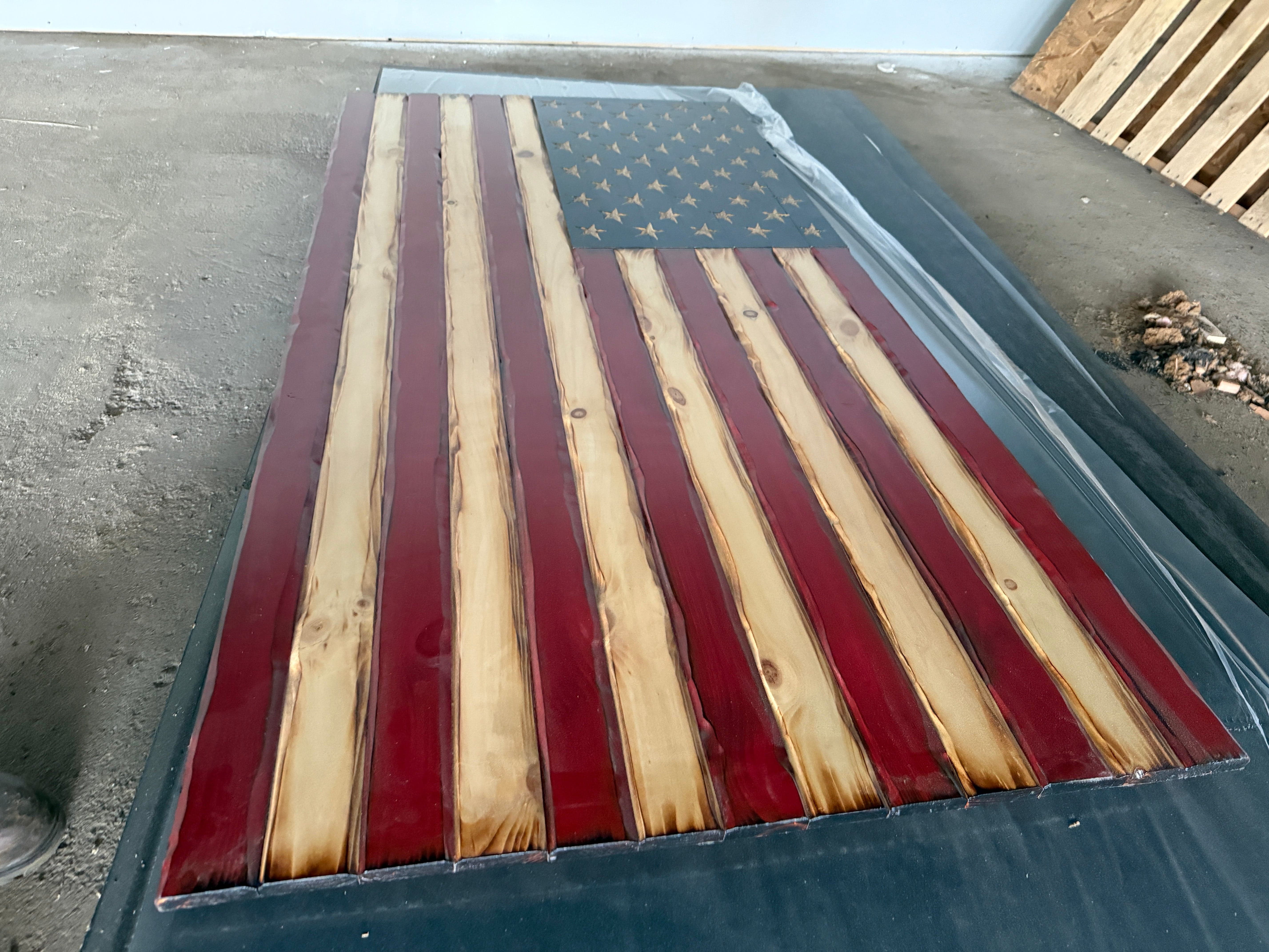 76"x38" Old Glory (UPS FREIGHT INCLUDED)