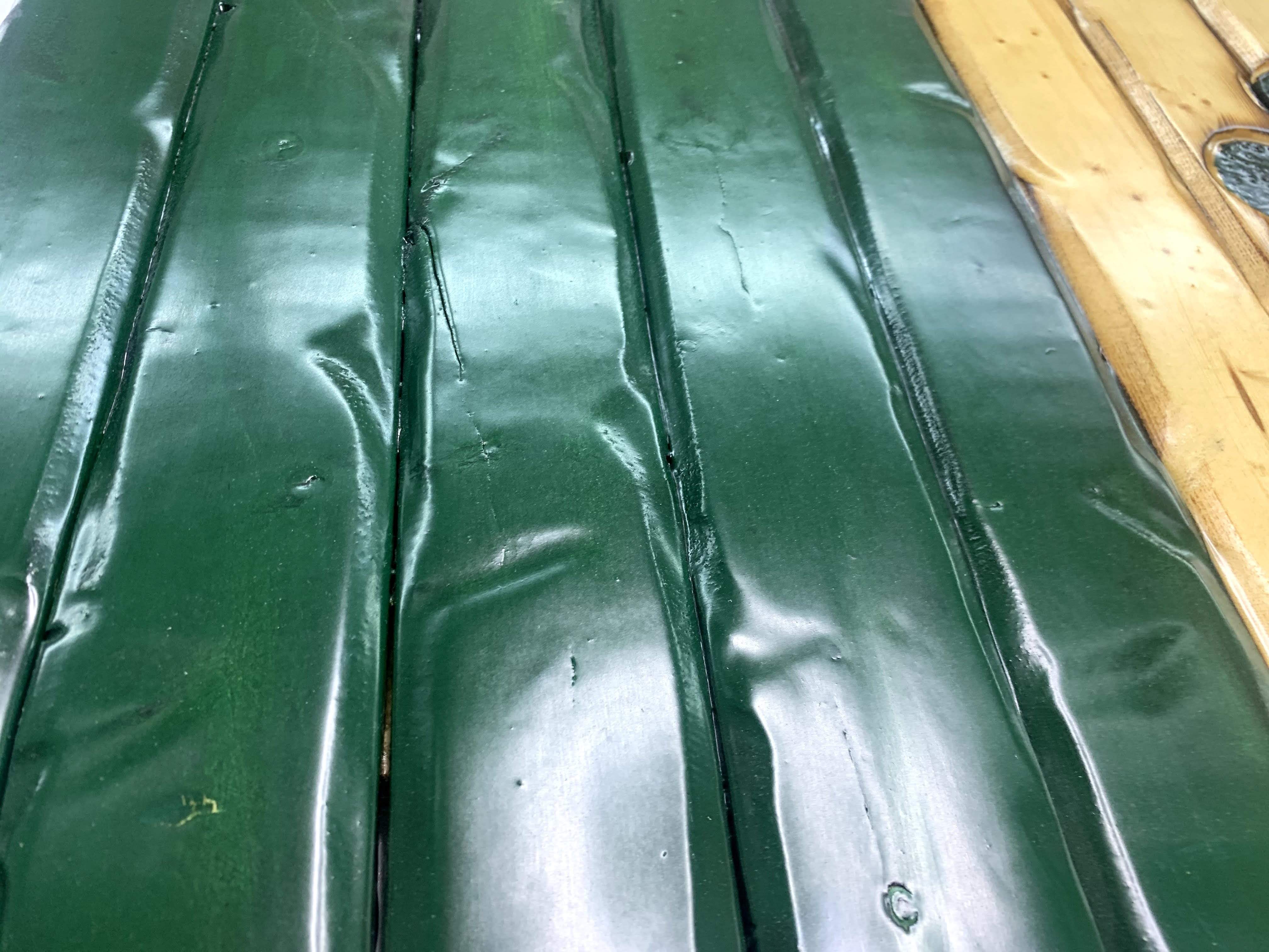 Irish Glory Handcrafted Wooden Flag