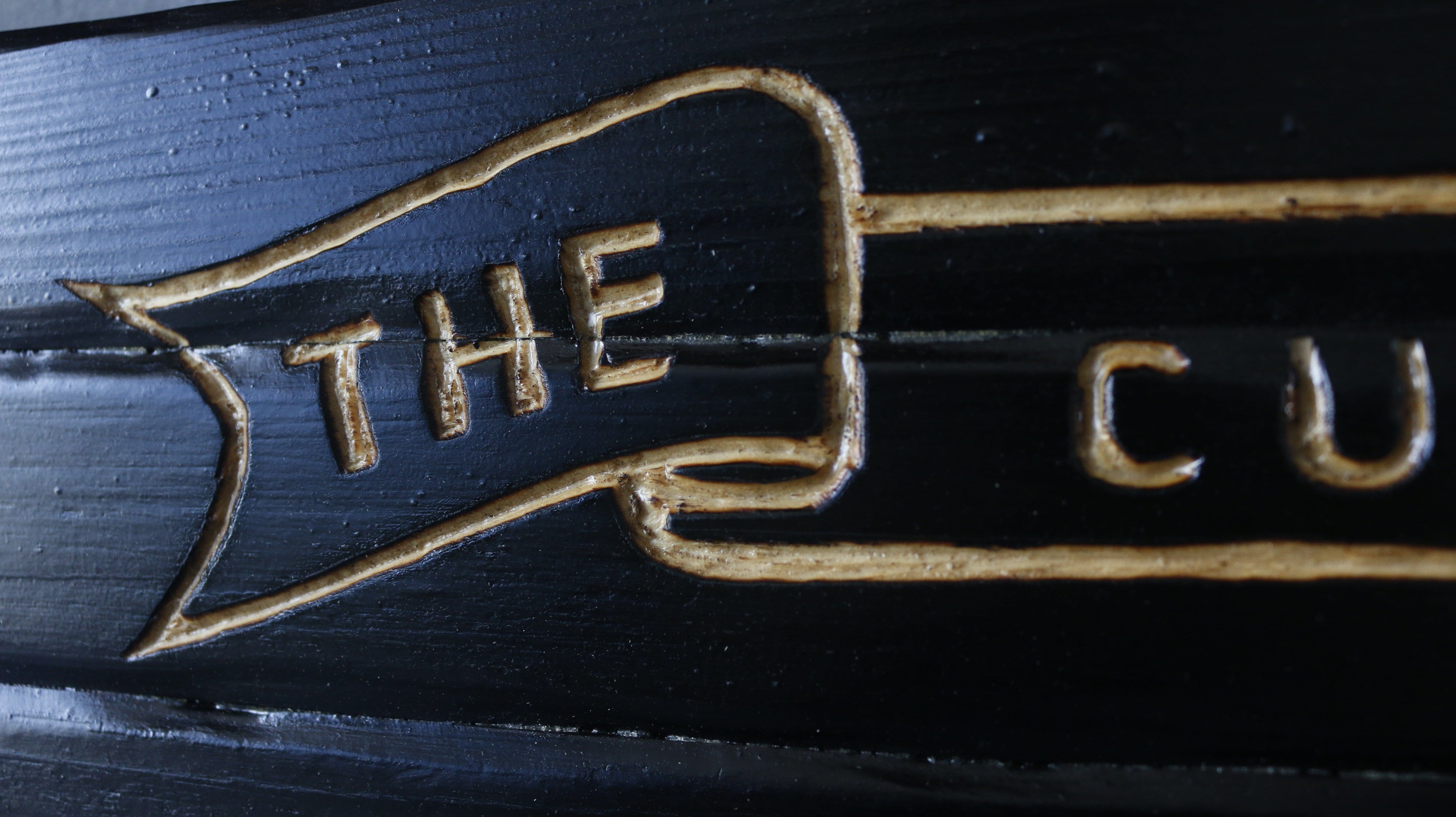 Liberty or Death Handcarved Wooden Flag