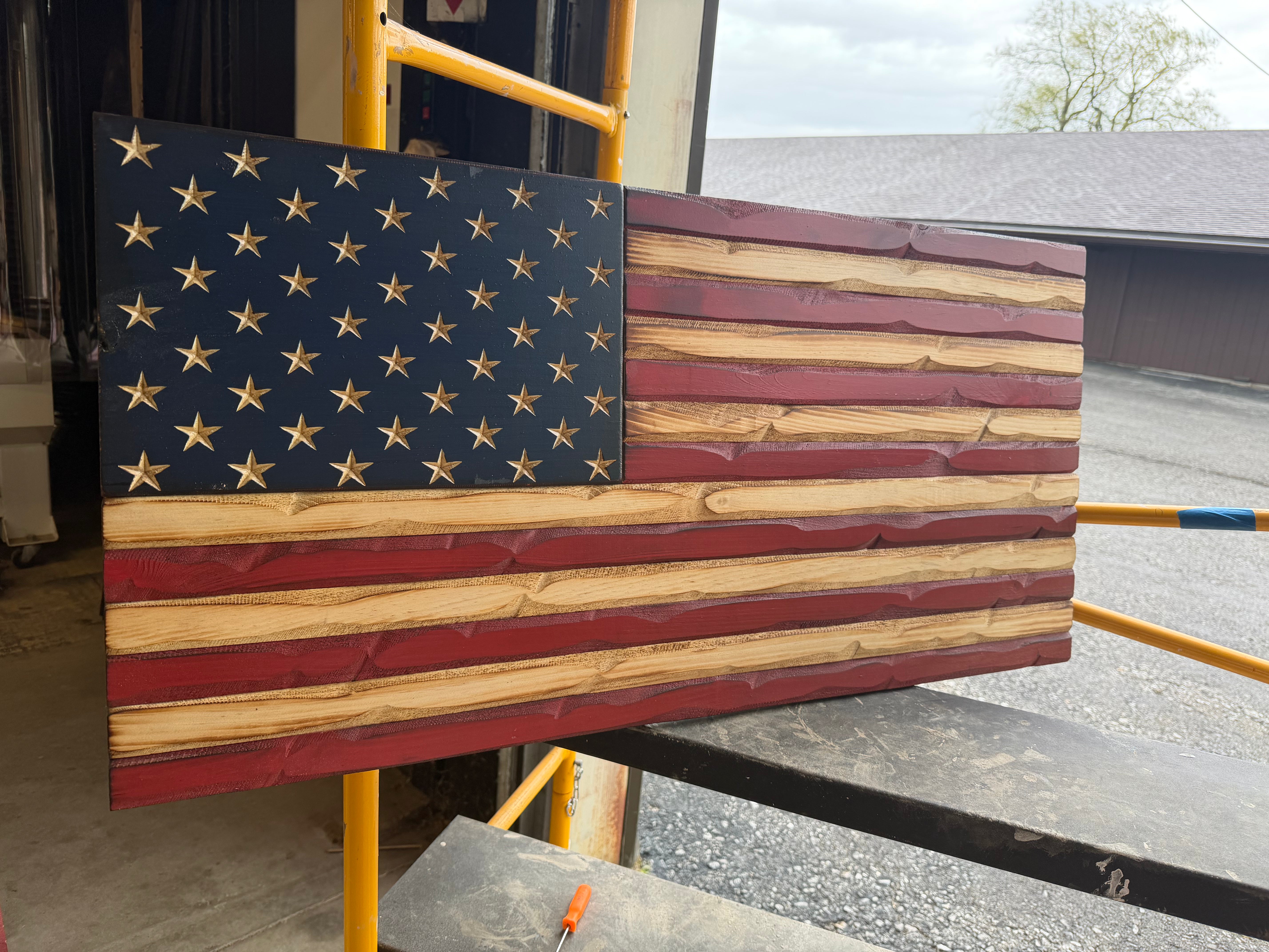 Medium 38x19 Weathered Rustic //  Imperfections and or Damage See image for details / read description EXPEDITE 84