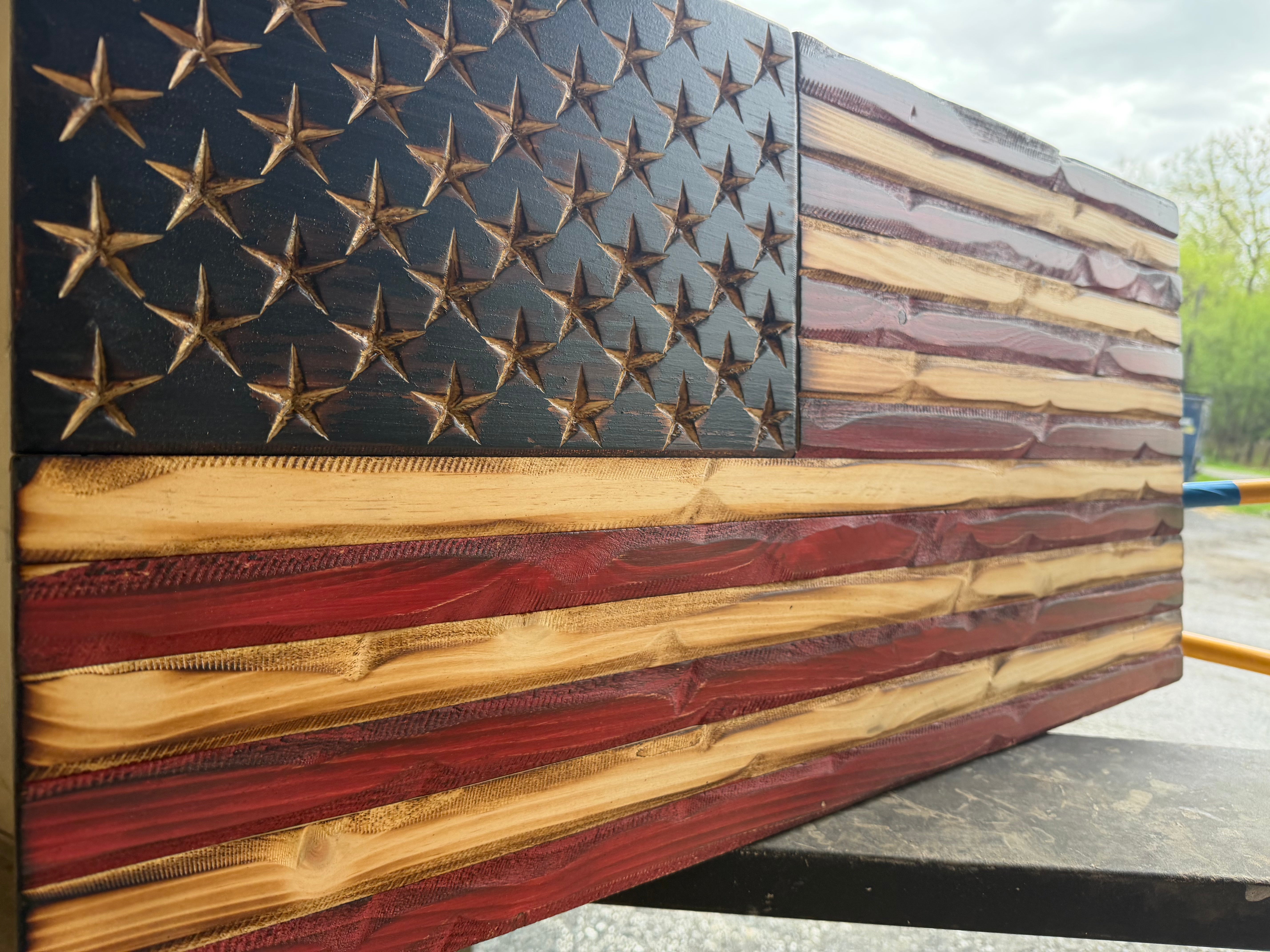 Medium 38x19 Weathered Rustic //  Imperfections and or Damage See image for details / read description EXPEDITE 093