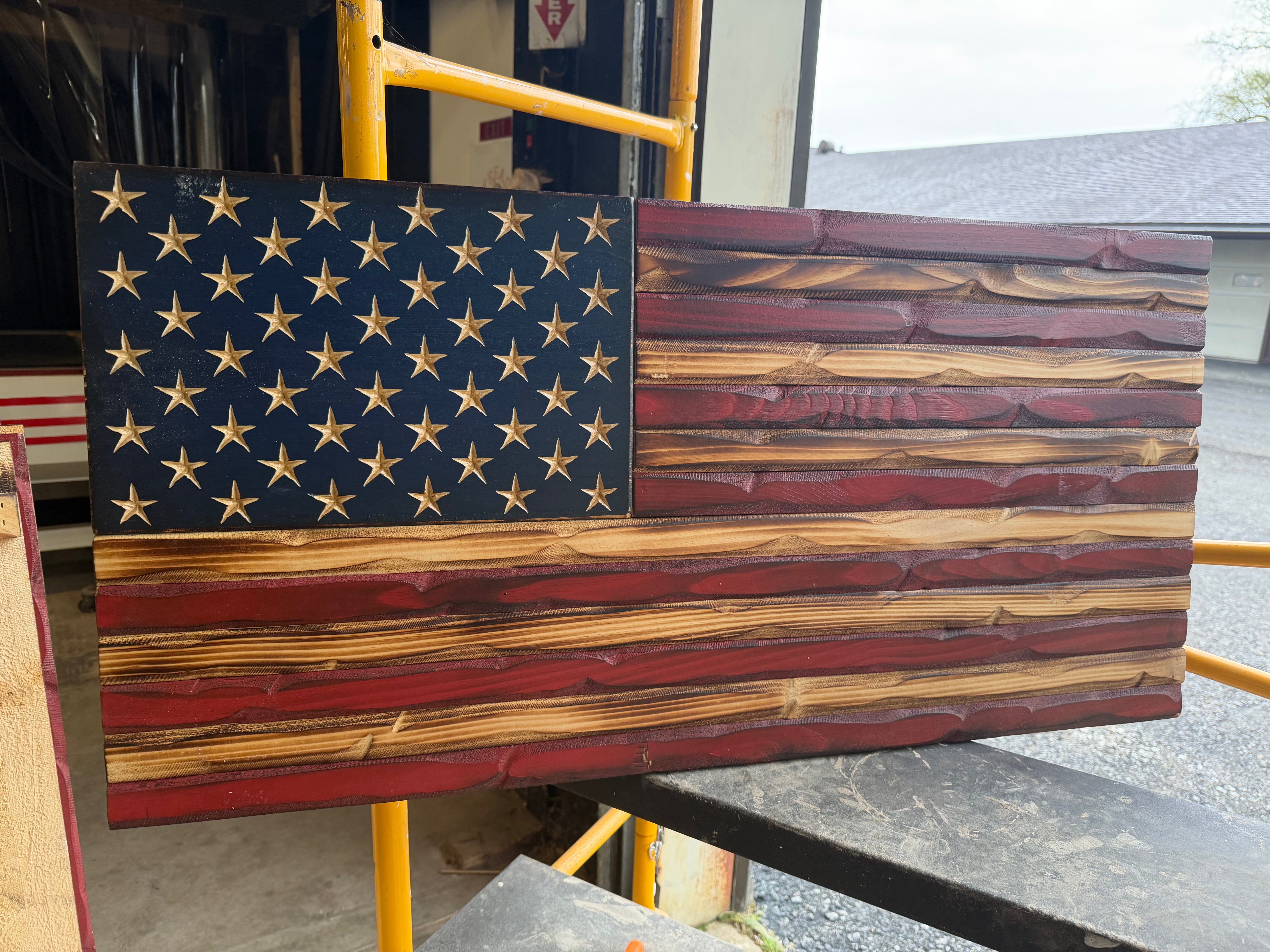 Medium 38x19 Weathered Rustic //  Imperfections and or Damage See image for details / read description EXPEDITE 073
