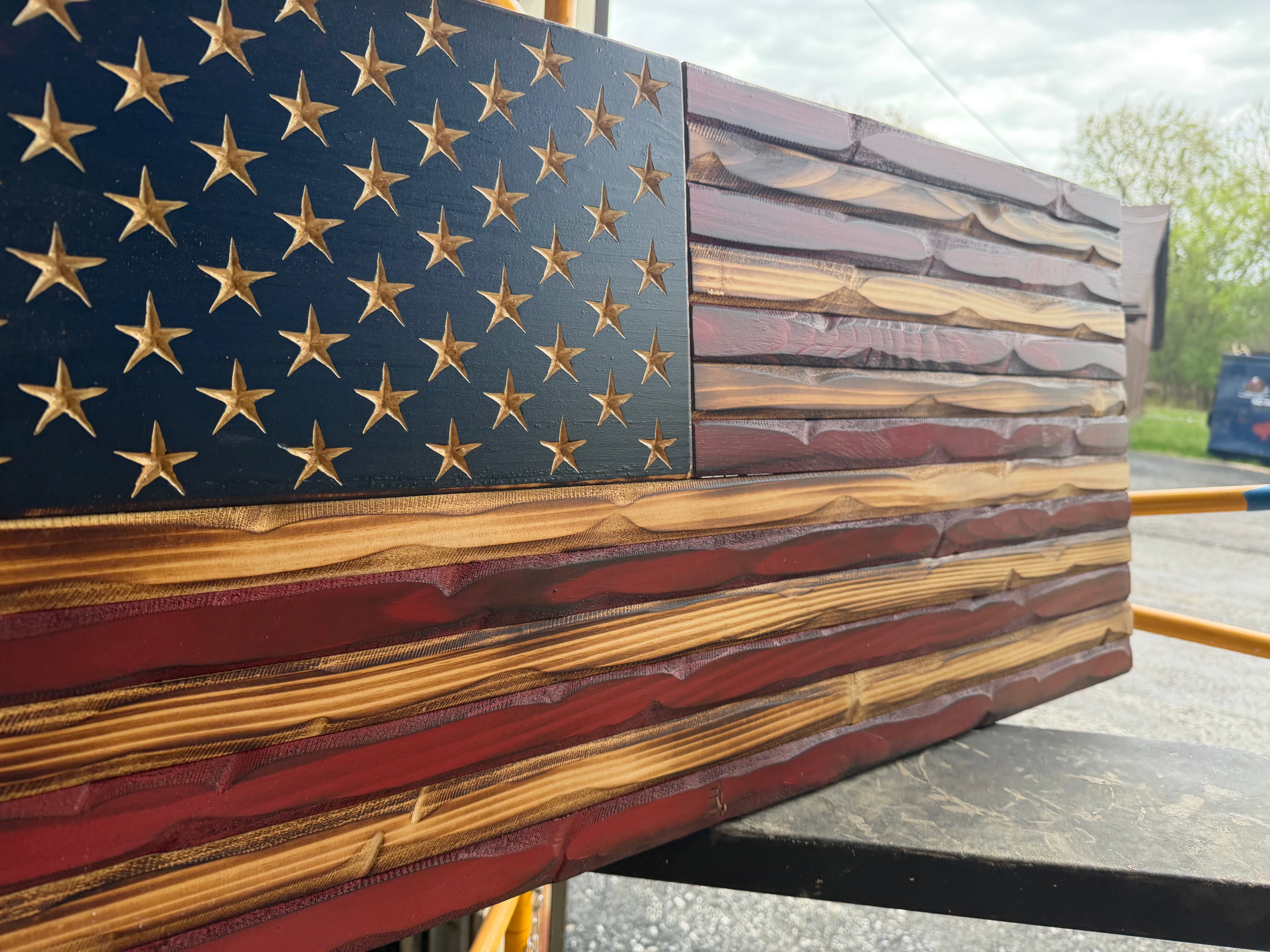 Medium 38x19 Weathered Rustic //  Imperfections and or Damage See image for details / read description EXPEDITE 073