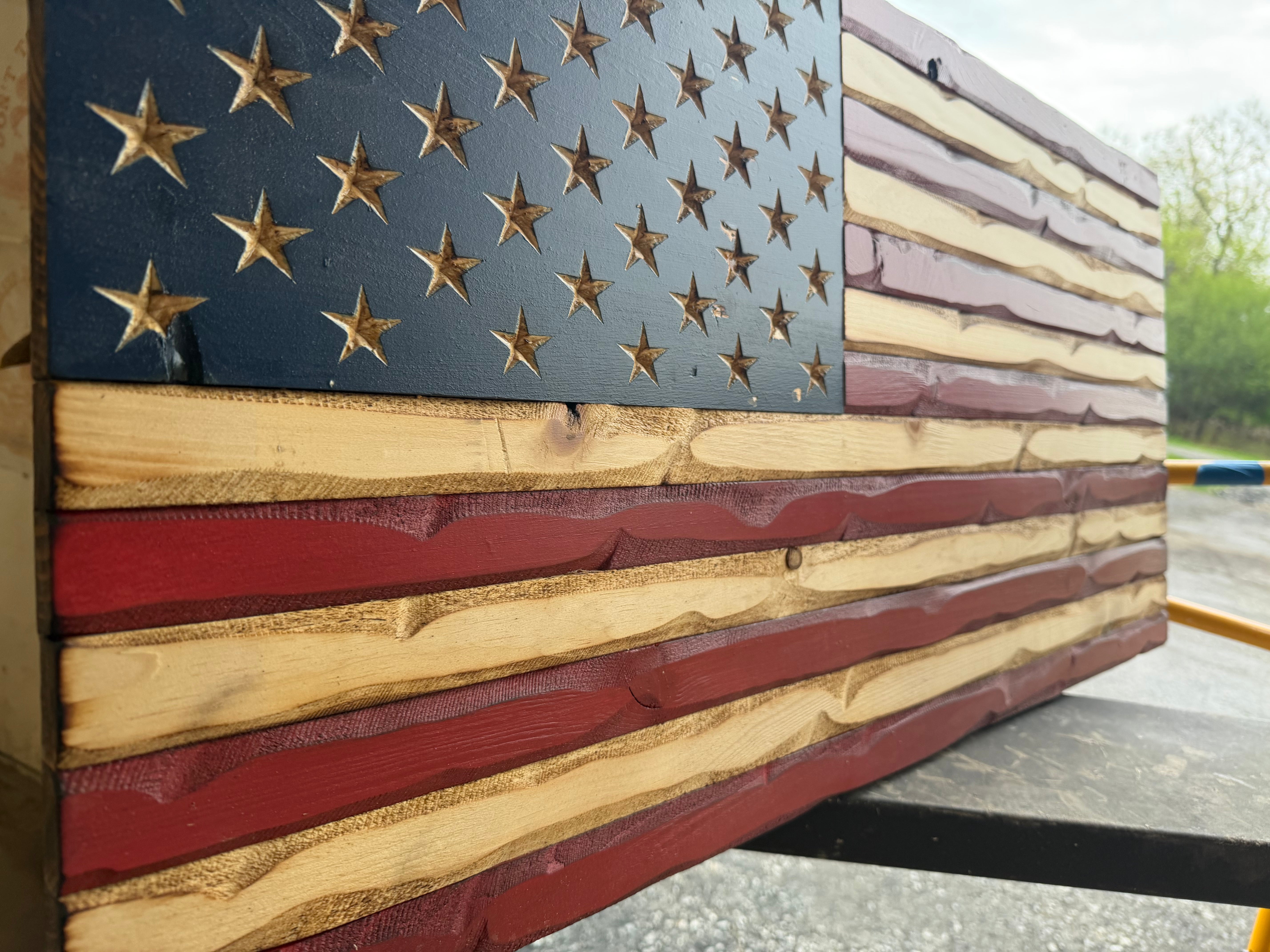 Medium 38x19 Weathered Rustic //  Imperfections and or Damage See image for details / read description EXPEDITE 752