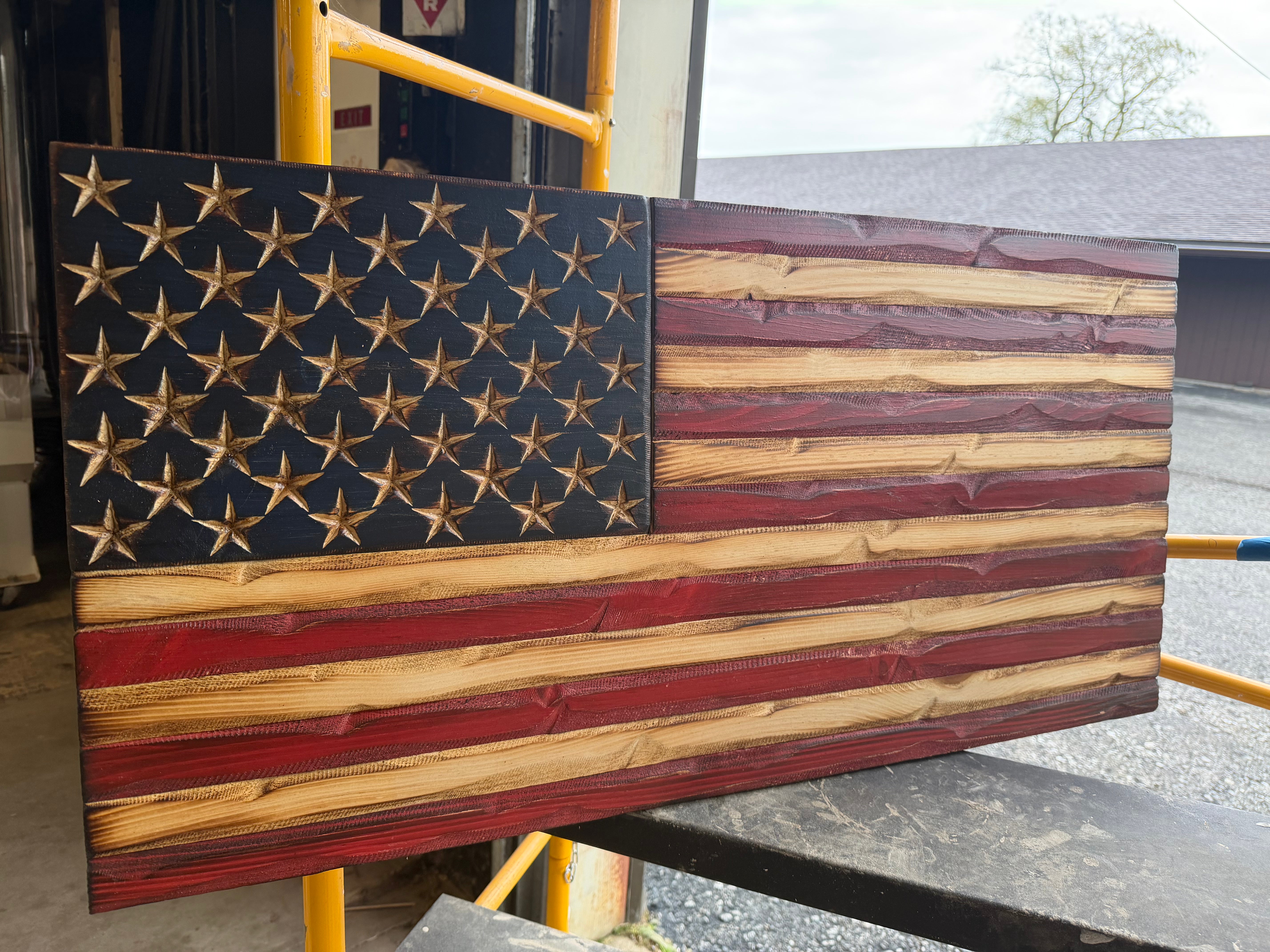 Medium 38x19 Weathered Rustic //  Imperfections and or Damage See image for details / read description EXPEDITE 768