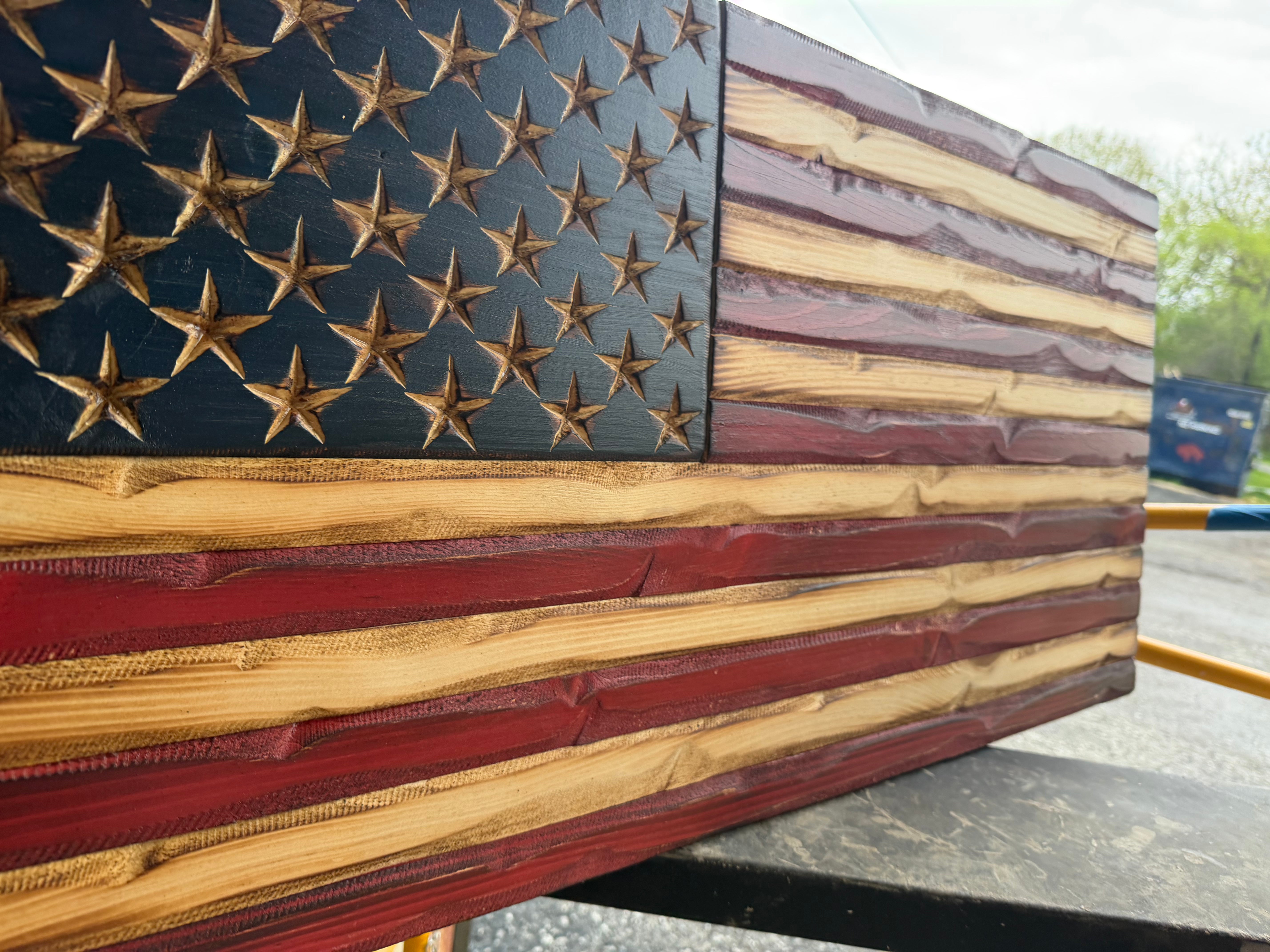 Medium 38x19 Weathered Rustic //  Imperfections and or Damage See image for details / read description EXPEDITE 768