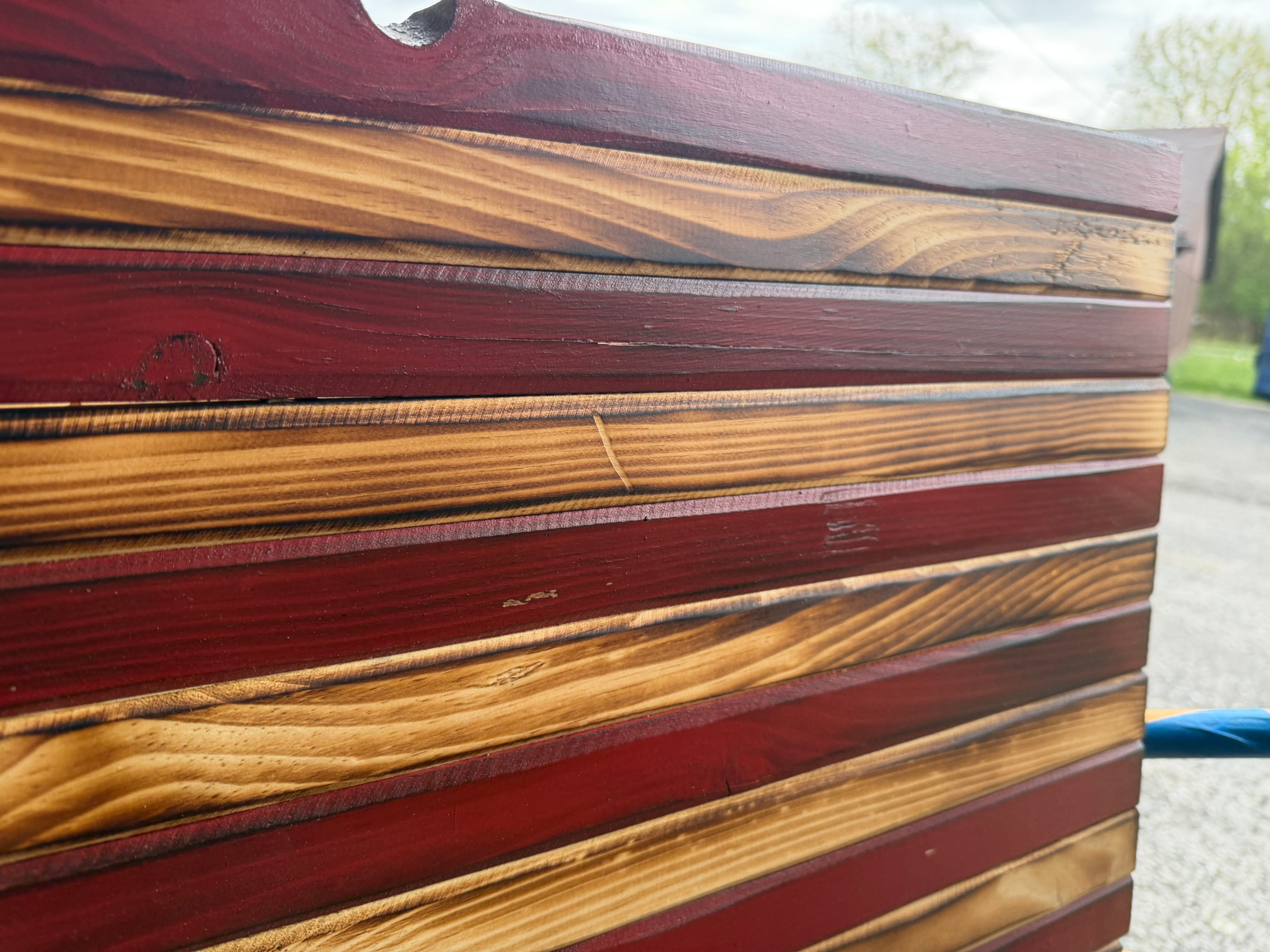 Medium 38x19 1776 Weathered //  Imperfections and or Damage See image for details / read description EXPEDITE 785