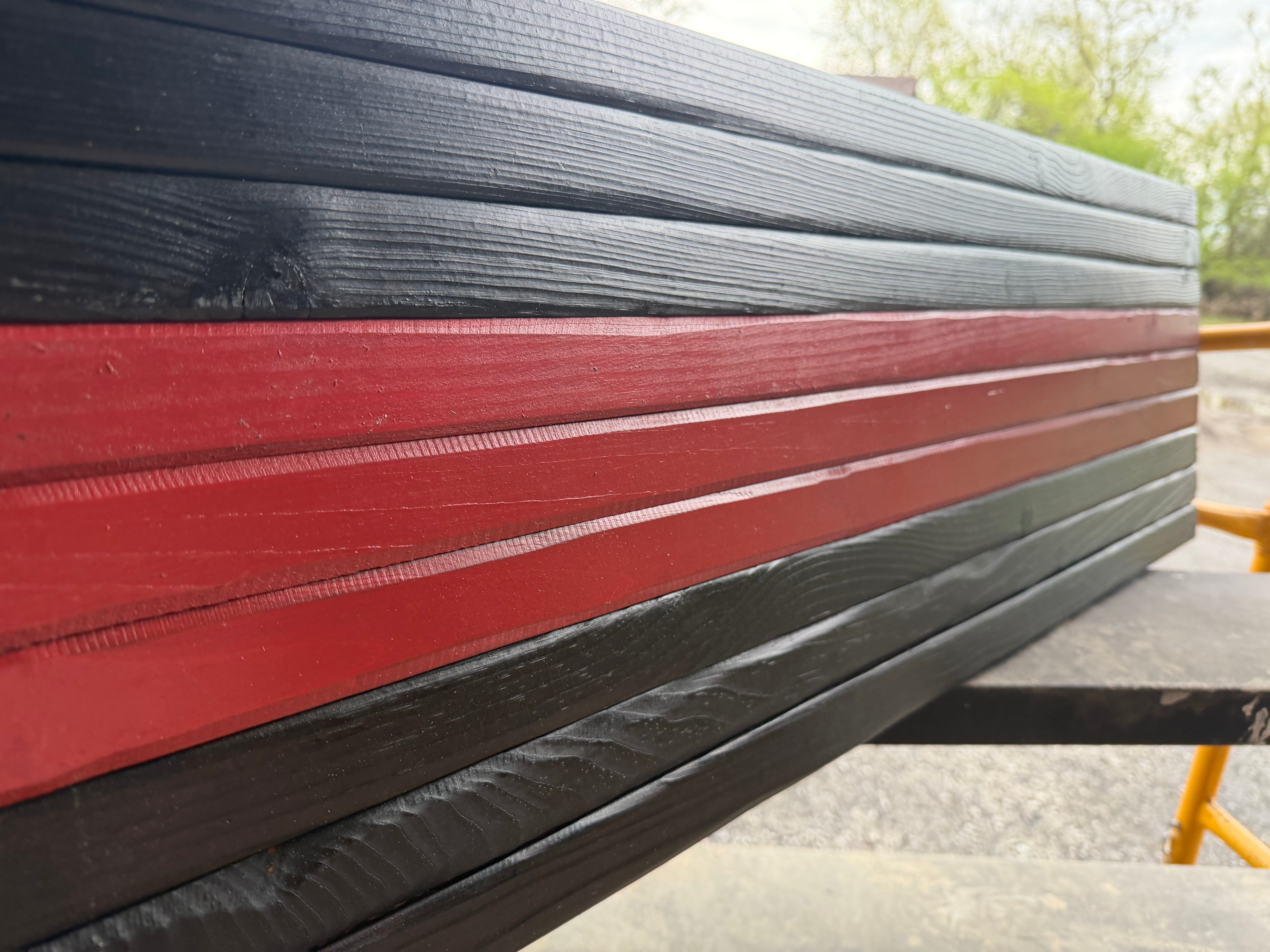 Medium 38x14 Thin Red Line //  Imperfections and or Damage See image for details / read description EXPEDITE 67