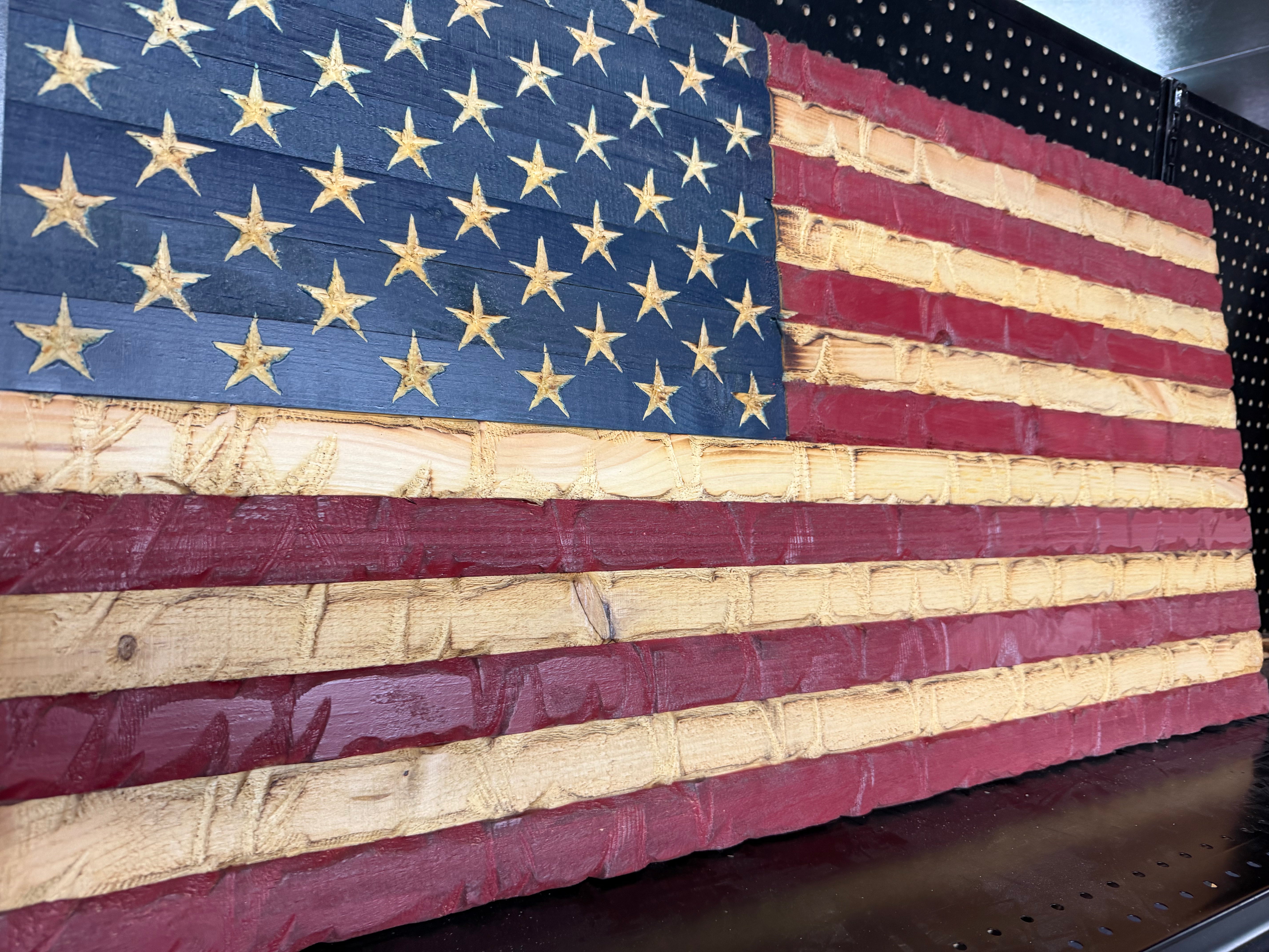 Medium 38x19 Rustic Glory //  Imperfections and or Damage See image for details / read description EXPEDITE 7023