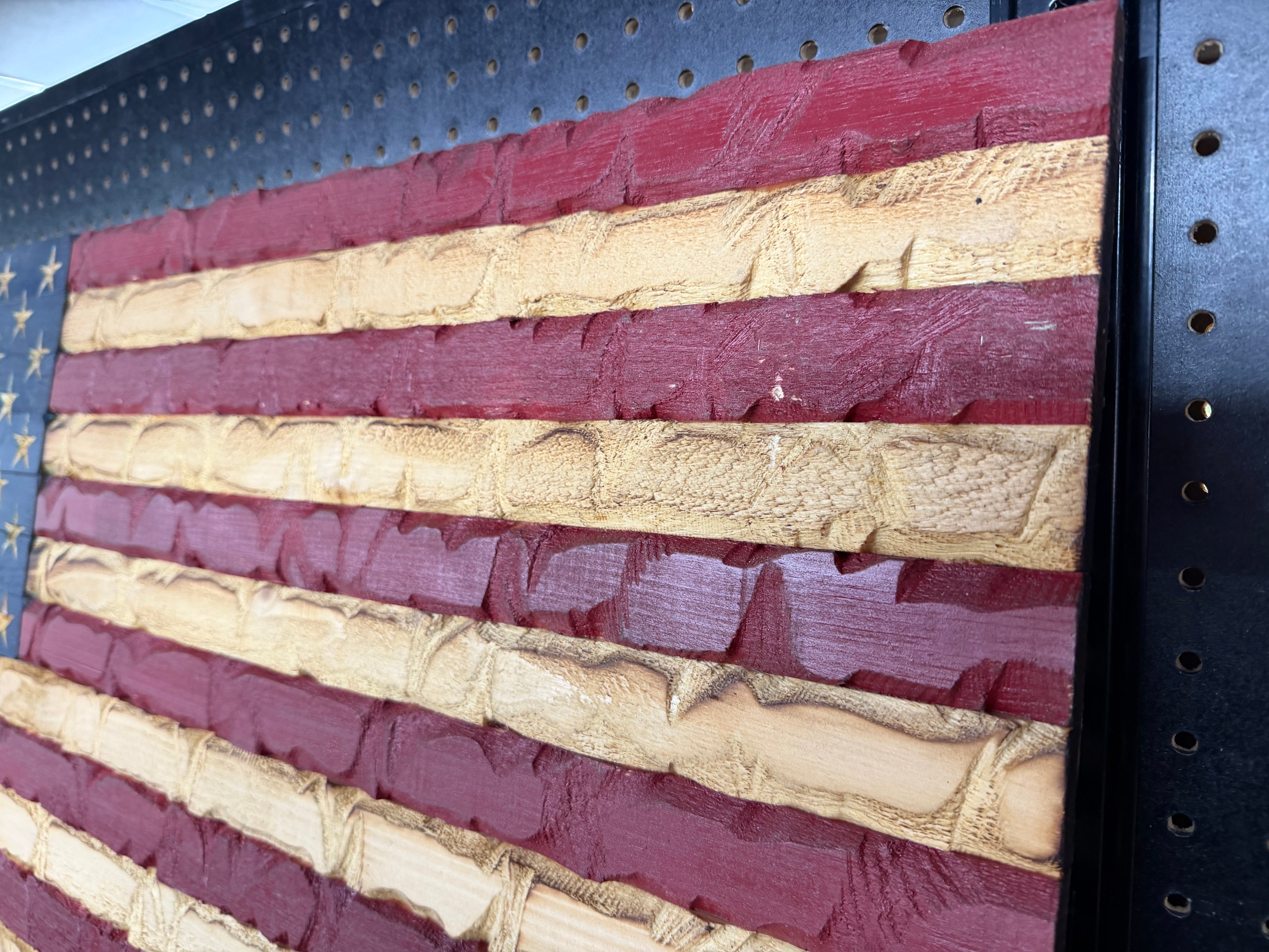 Medium 38x19 Rustic Glory //  Imperfections and or Damage See image for details / read description EXPEDITE 621