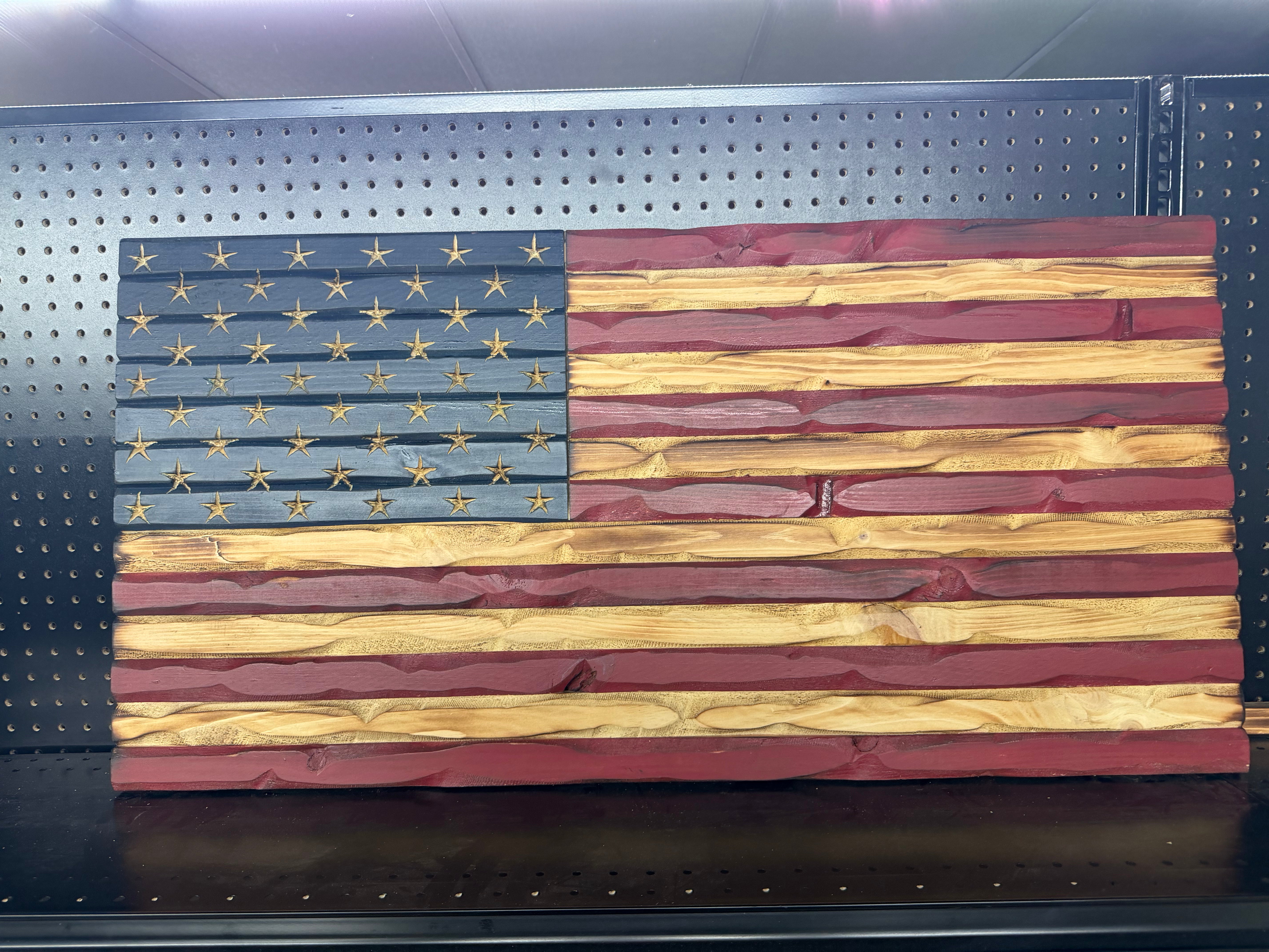 Medium 38x19 Rustic Glory //  Imperfections and or Damage See image for details / read description EXPEDITE 673