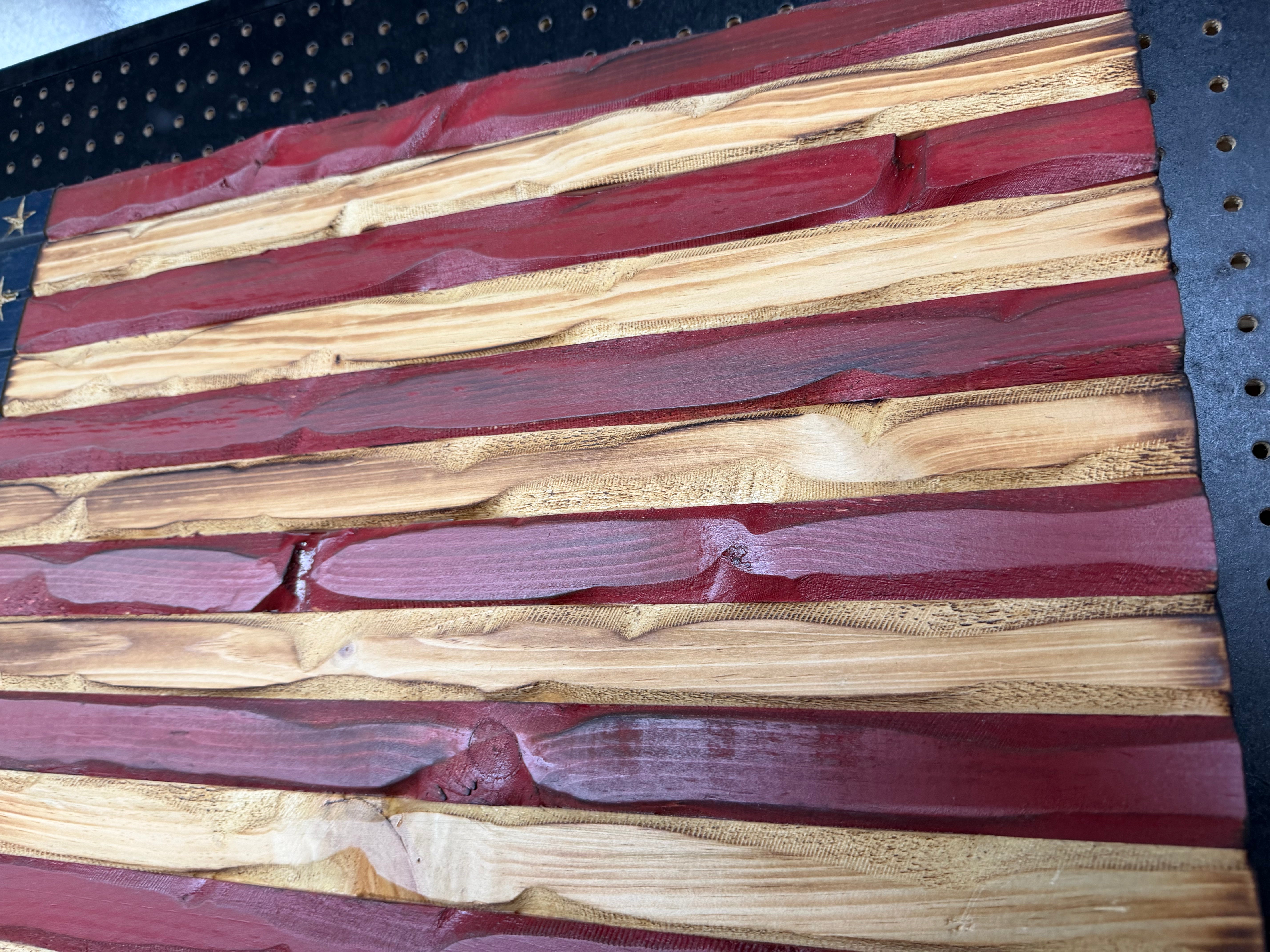 Medium 38x19 Rustic Glory //  Imperfections and or Damage See image for details / read description EXPEDITE 673