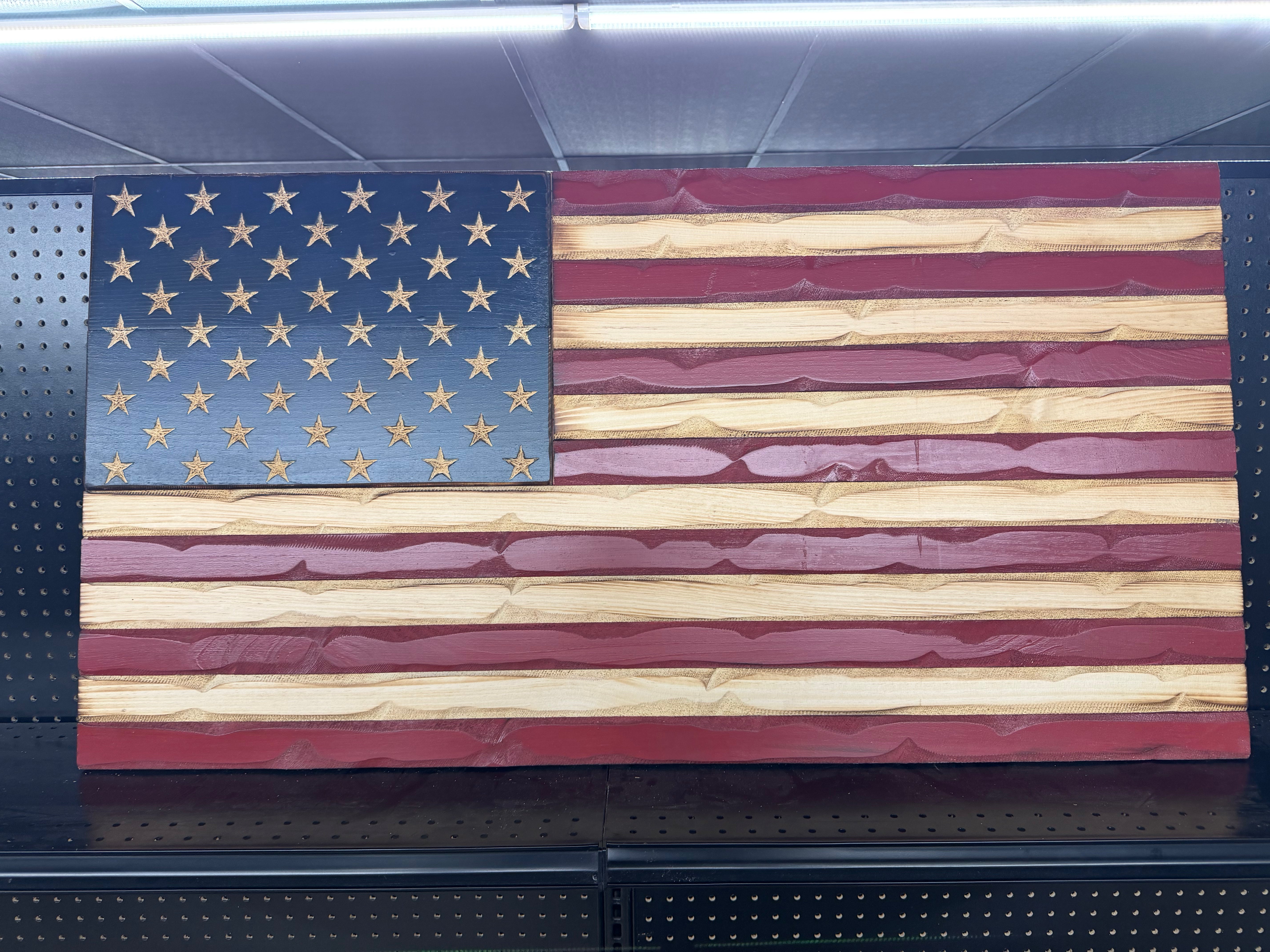 Large 46"x24" Rustic Glory //  Imperfections and or Damage See image for details / read description EXPEDITE 8231