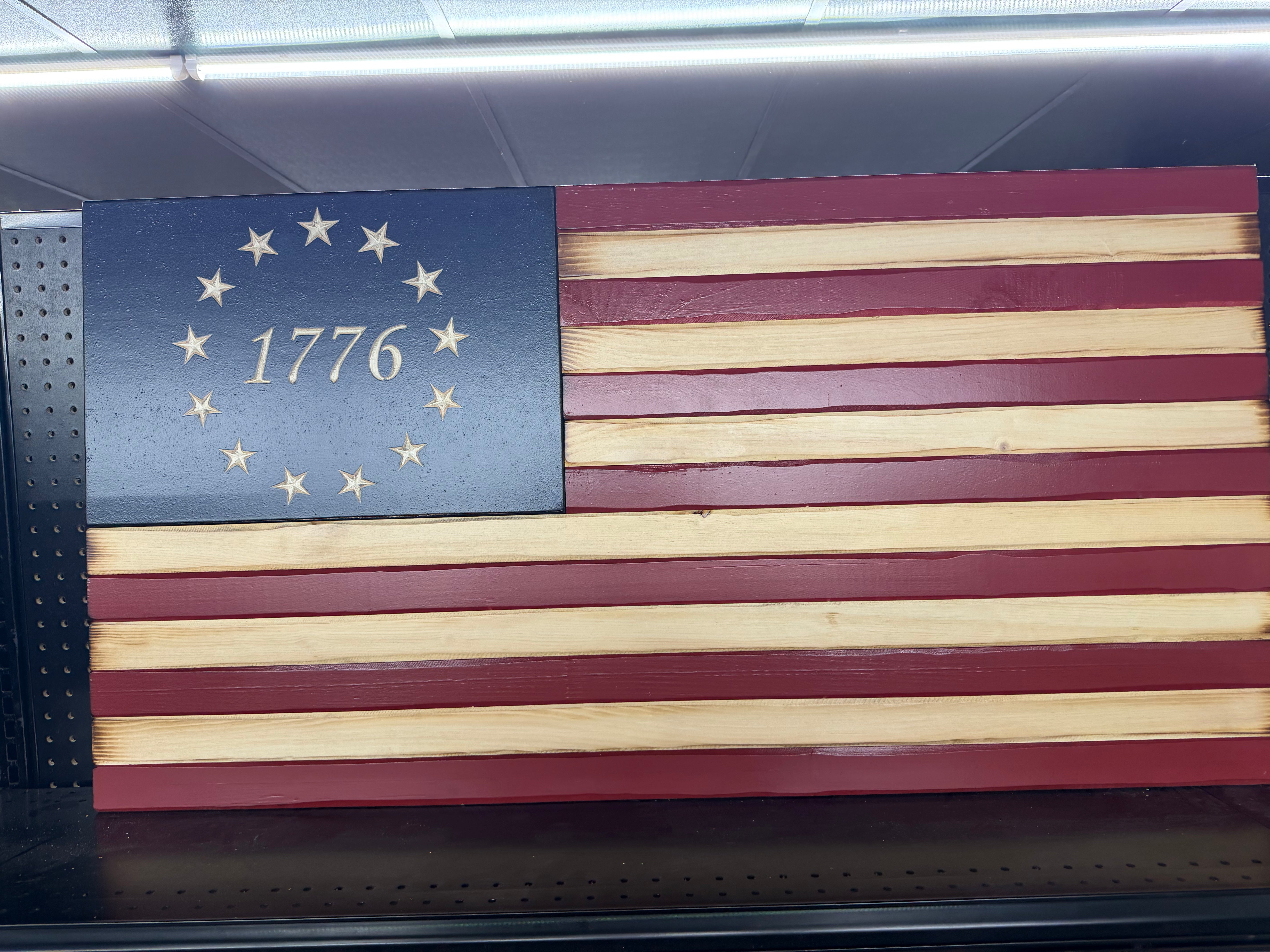 Large 46"x24" 1776 //  Imperfections and or Damage See image for details / read description EXPEDITE 732