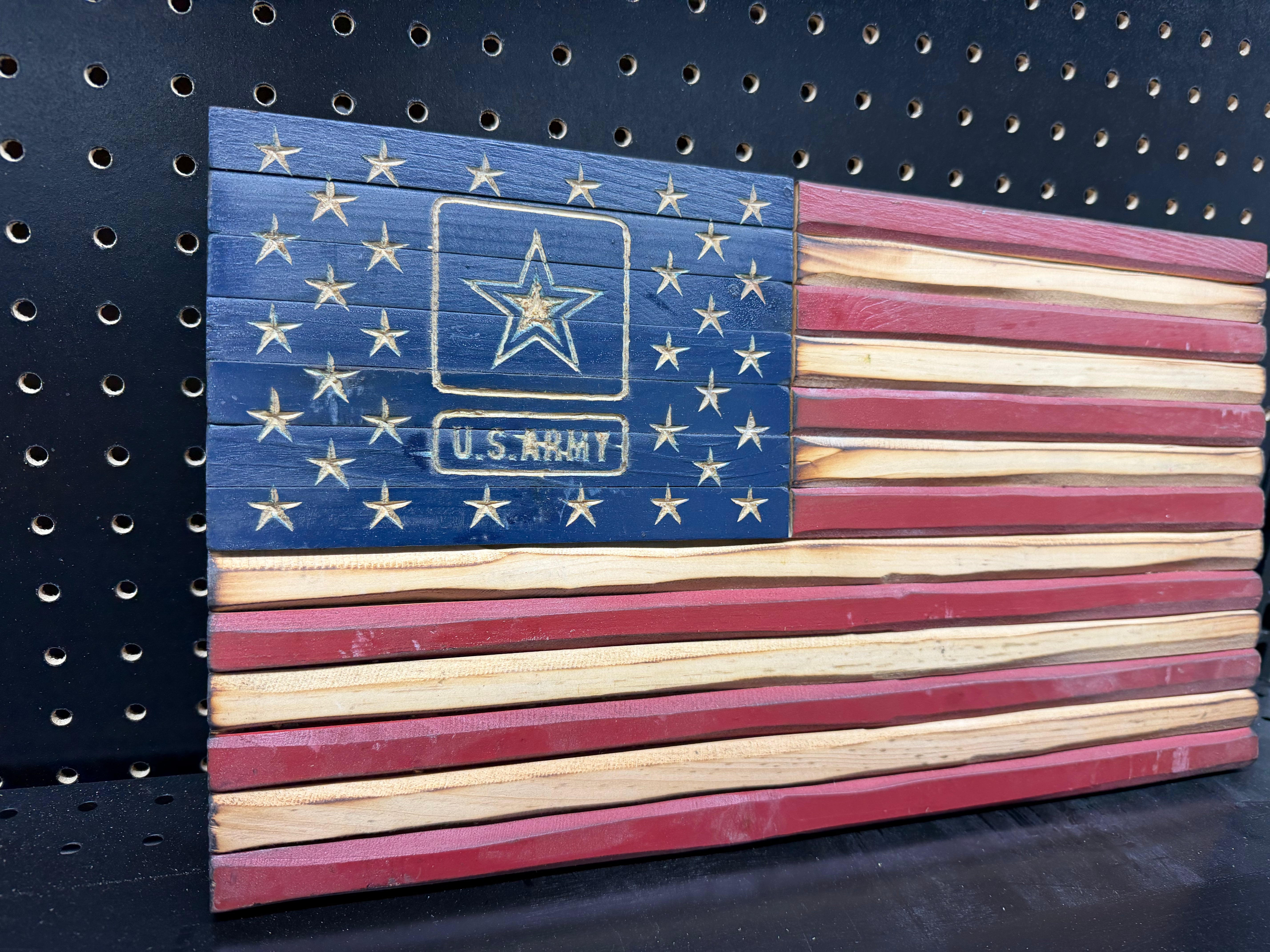 Small 10x18 Army Old Glory //  Imperfections and or Damage See image for details / read description EXPEDITE 3512