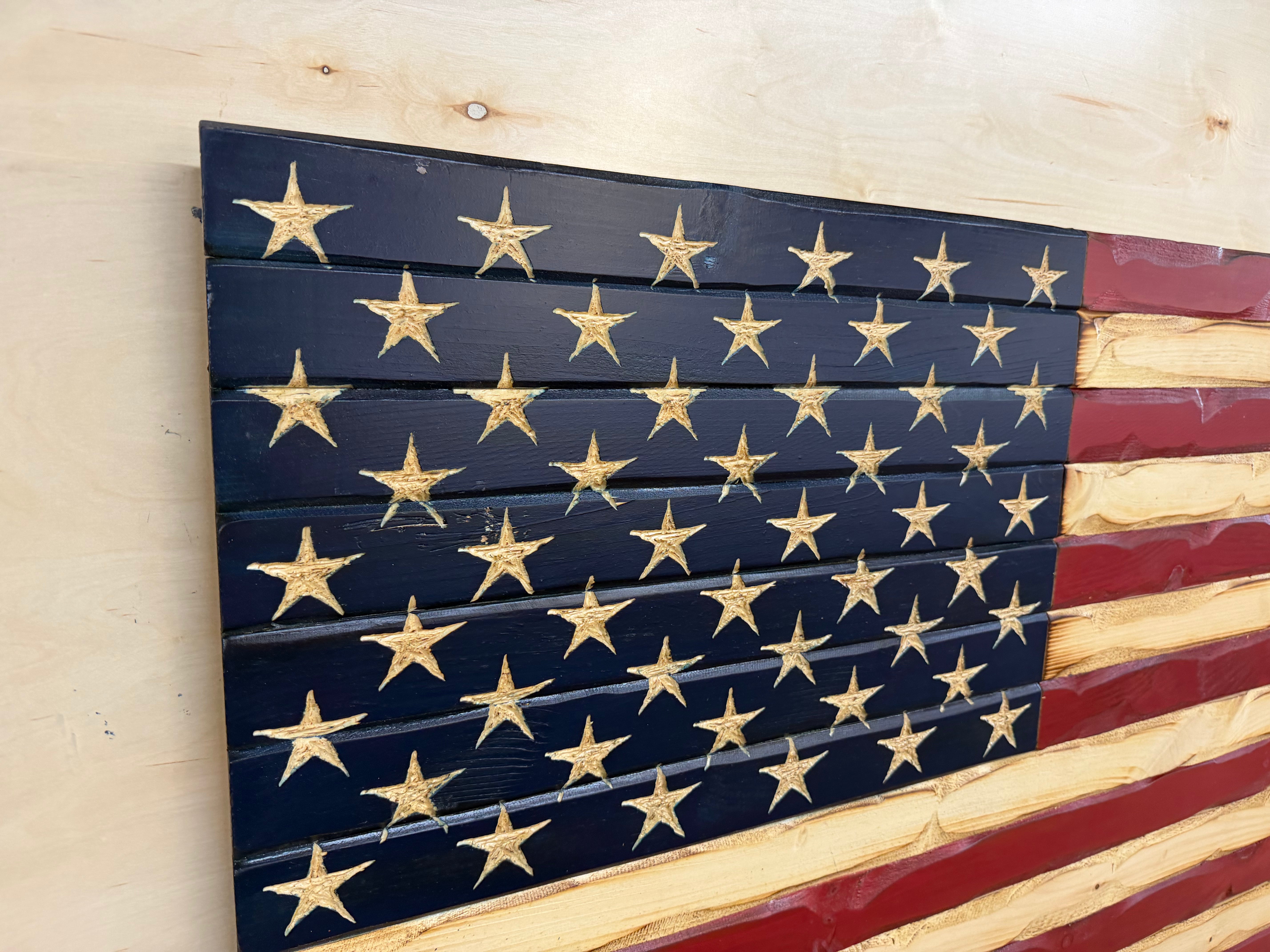 Colossal 55"x32" Rustic Glory //  Imperfections and or Damage See image for details / read description EXPEDITE 892