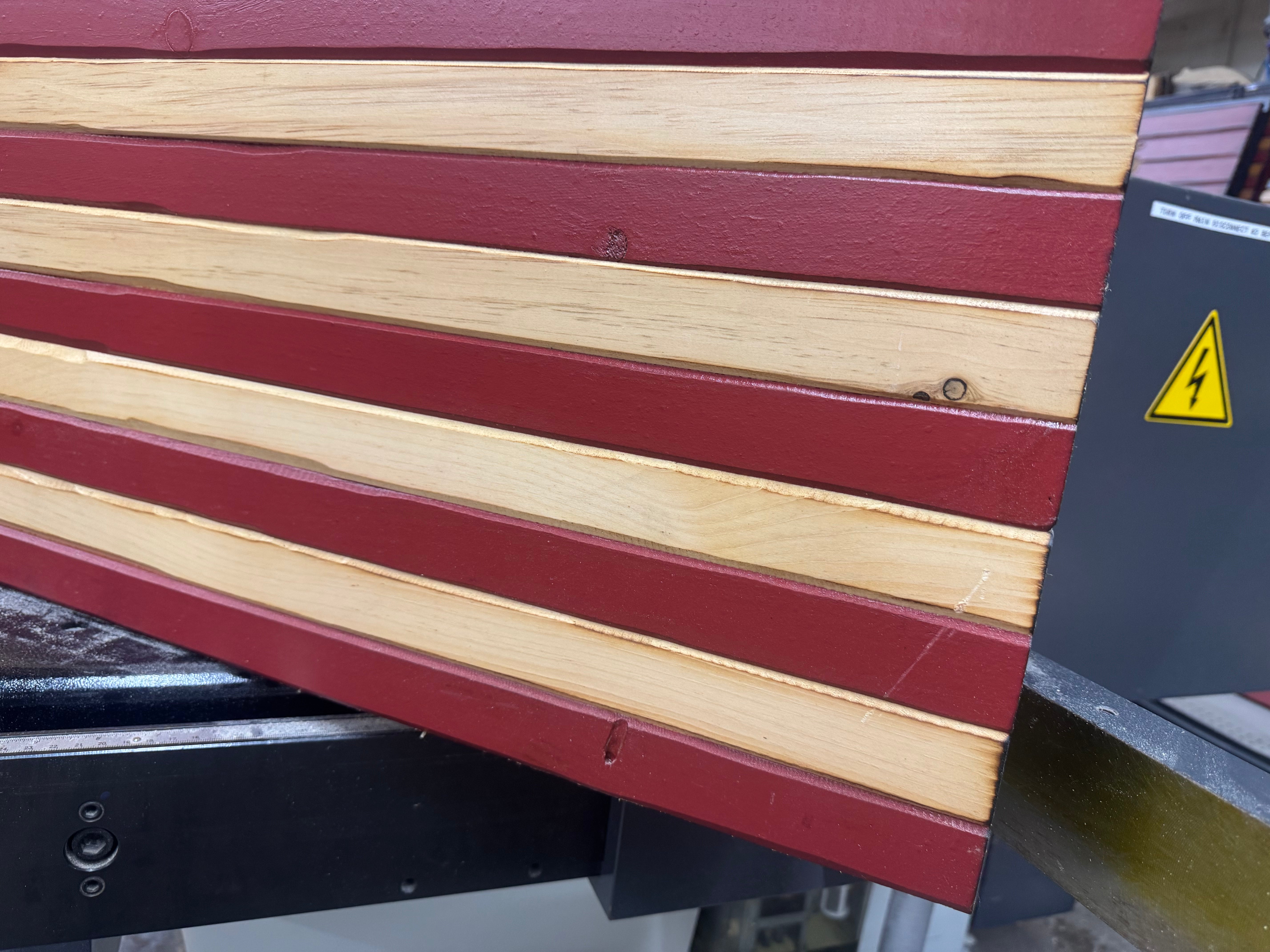 Medium 38x19 Marine Old Glory //  Imperfections and or Damage See image for details / read description EXPEDITE 4232