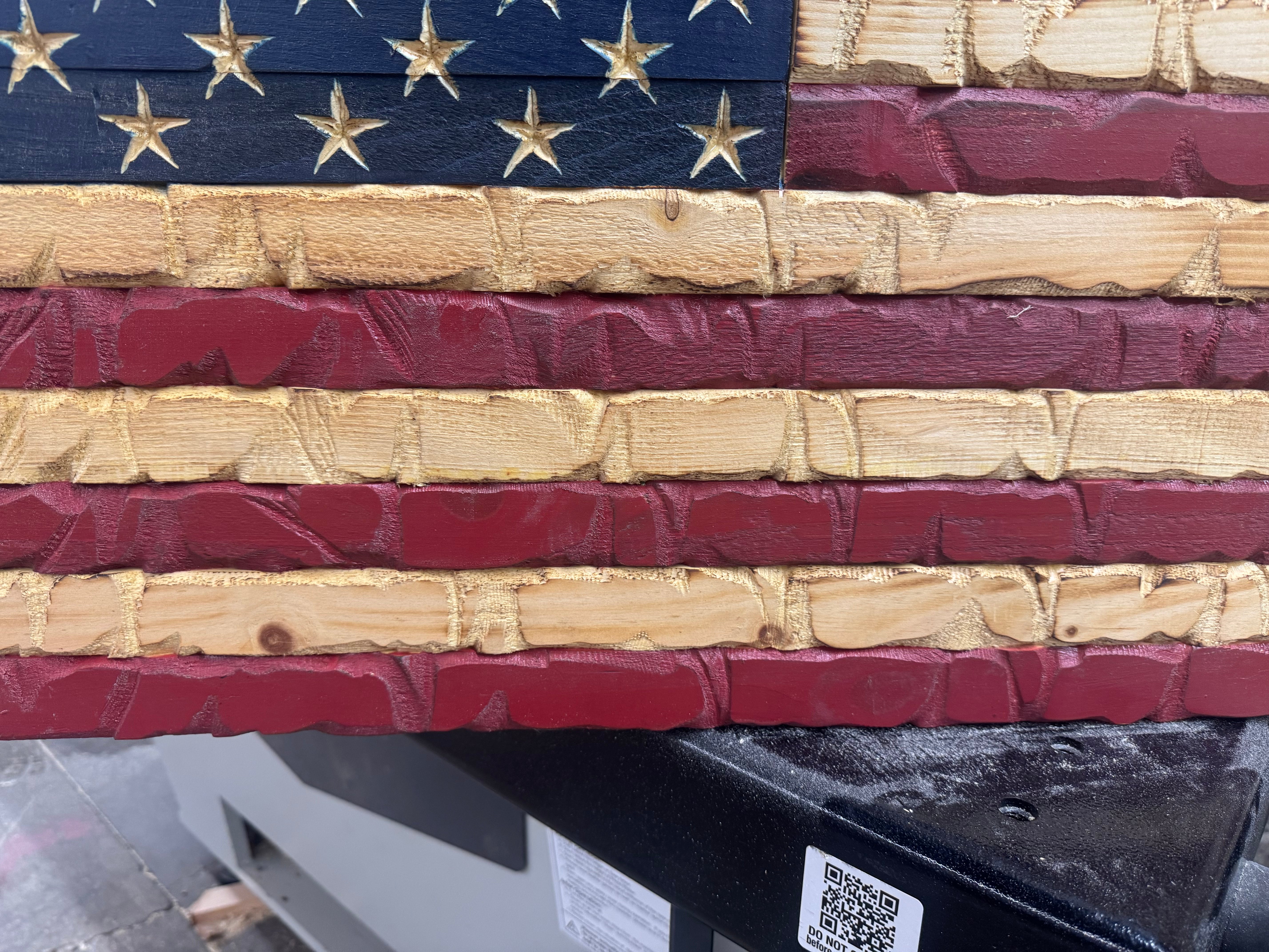 Medium 38x19 Rustic Glory //  Imperfections and or Damage See image for details / read description EXPEDITE 7777