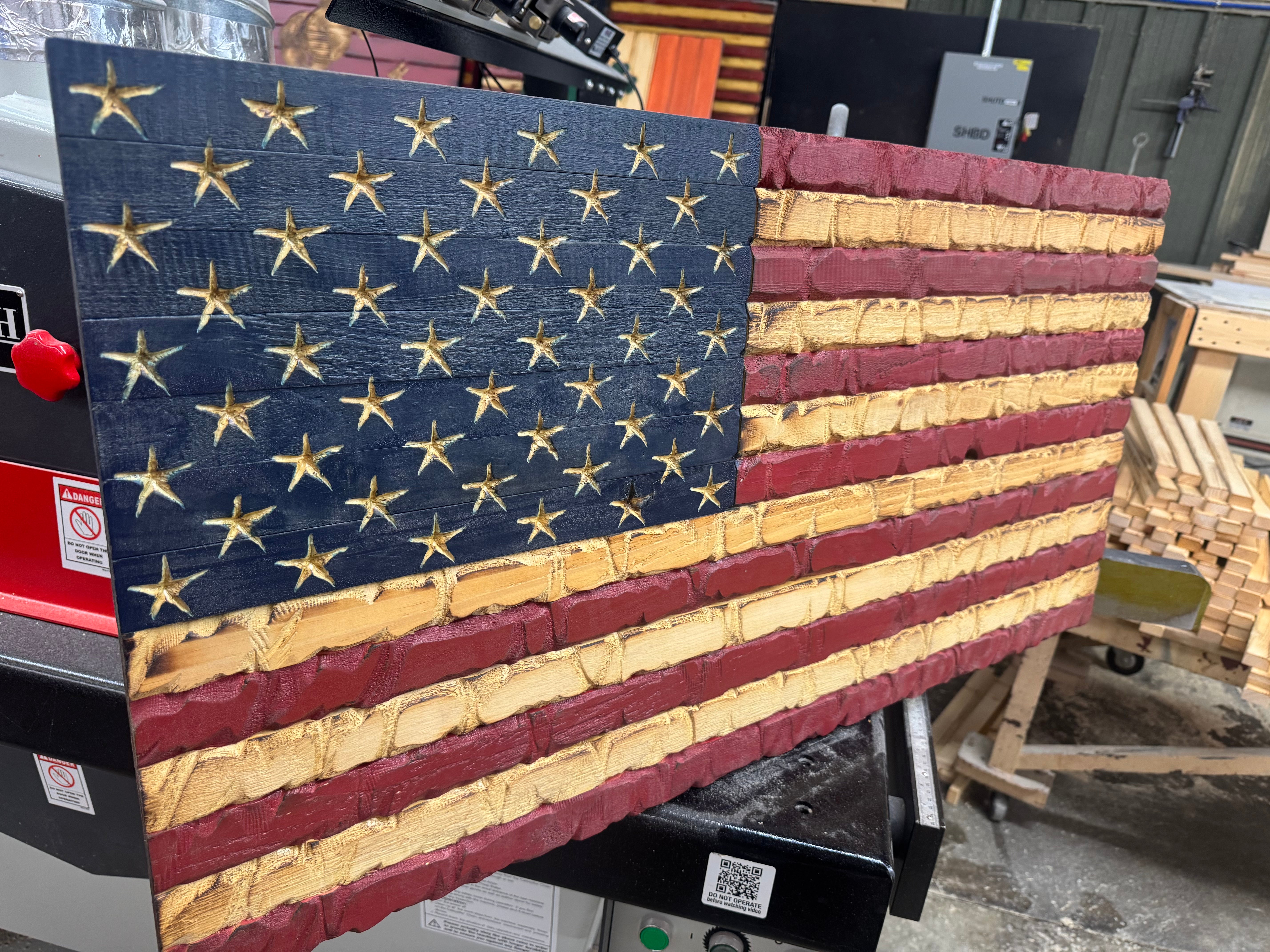 Medium 38x19 Rustic Glory //  Imperfections and or Damage See image for details / read description EXPEDITE 7778