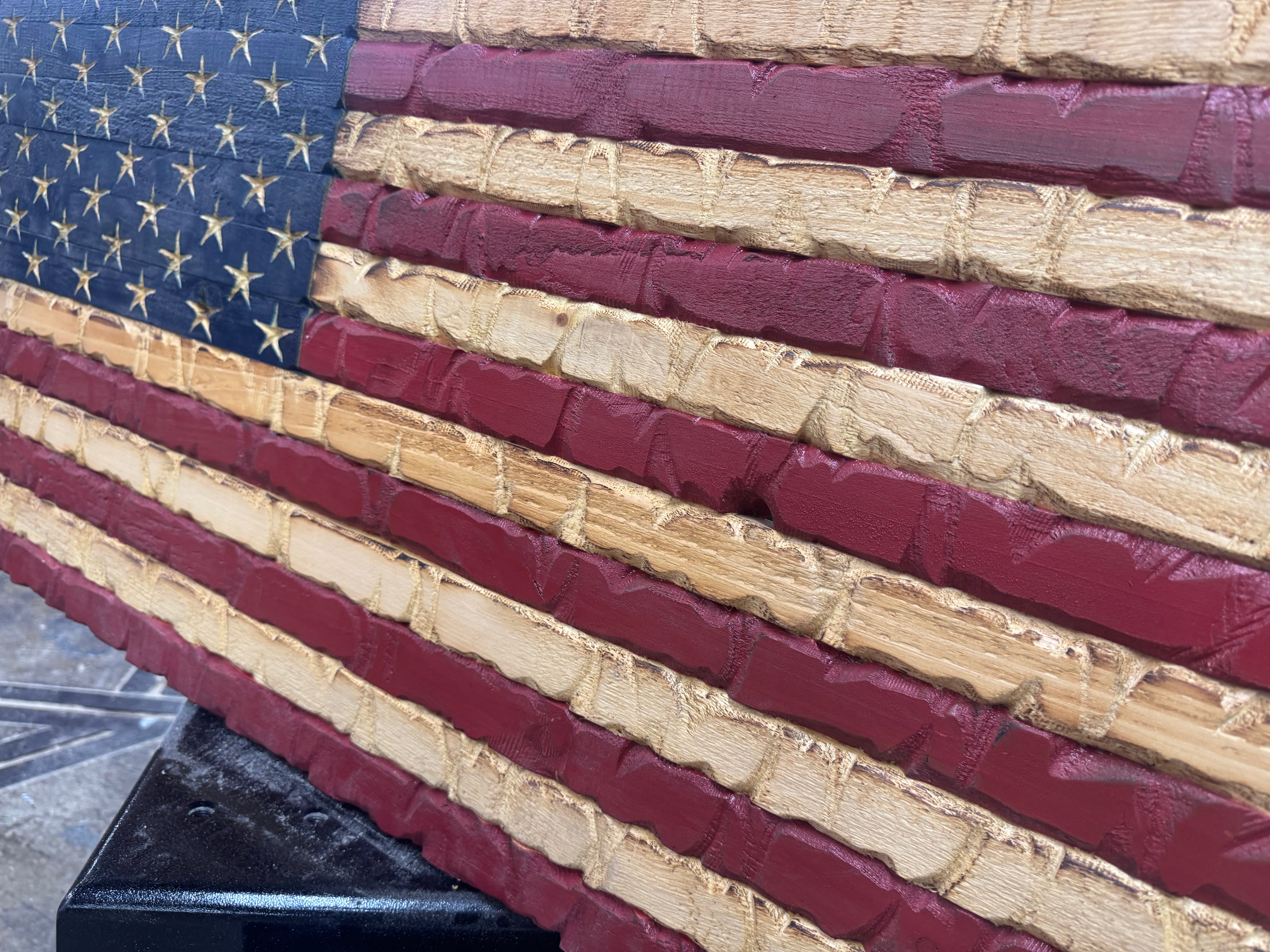 Medium 38x19 Rustic Glory //  Imperfections and or Damage See image for details / read description EXPEDITE 7778