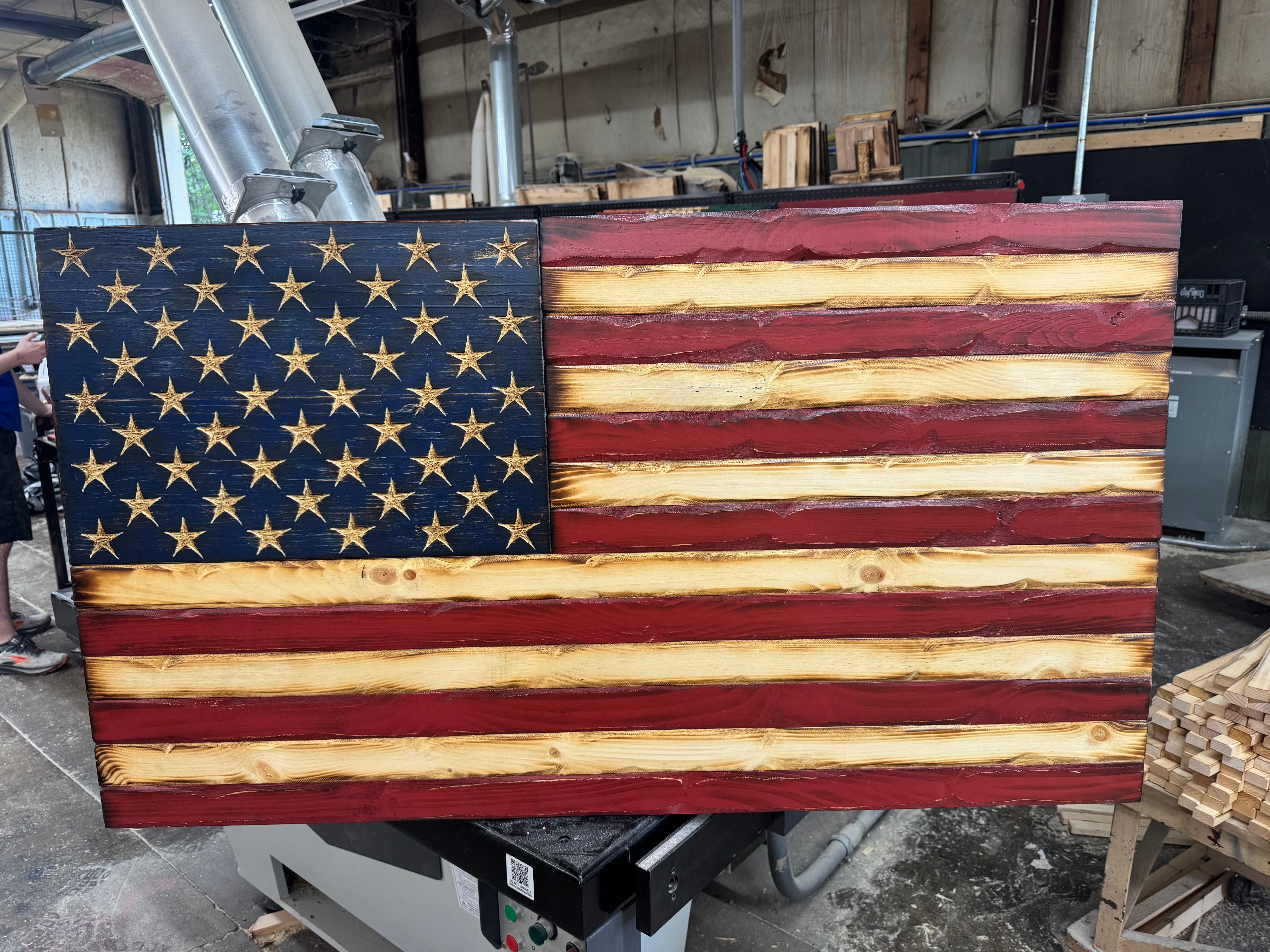 Colossal 56x32 Weathered Rustic Glory  //  Read description EXPEDITE 7838