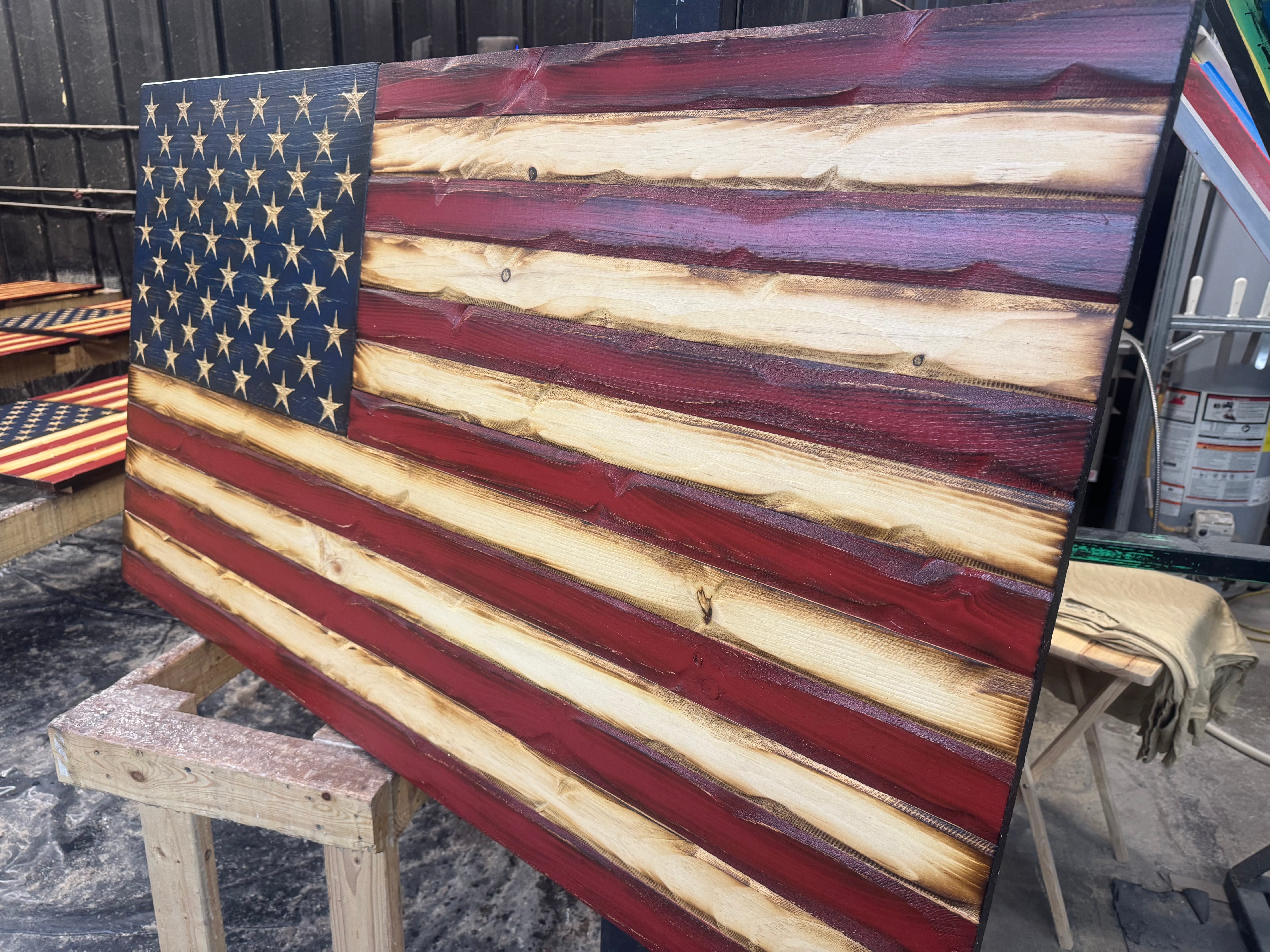 Colossal 56x32 Weathered Rustic Glory  //  Read description EXPEDITE 7844
