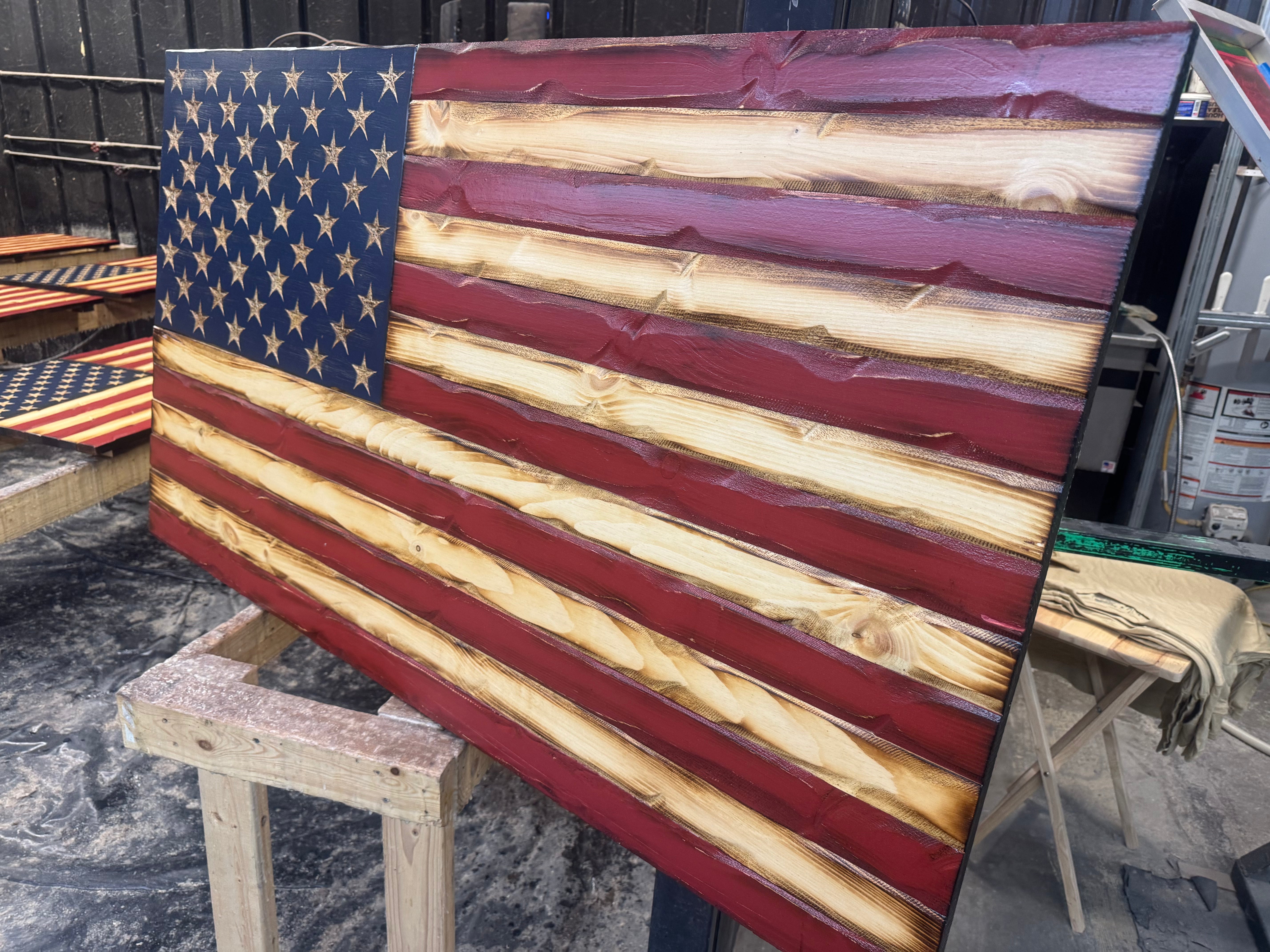 Colossal 56x32 Weathered Rustic Glory  //  Read description EXPEDITE 7846